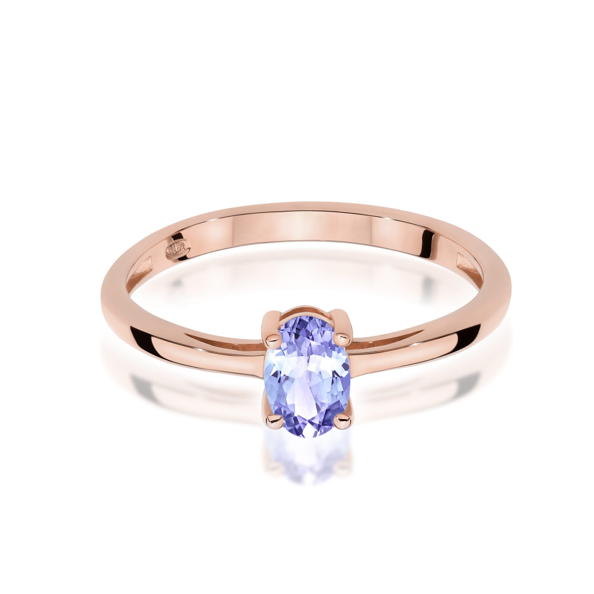 Inel Aur 14K W0685 Tanzanit 0,40ct