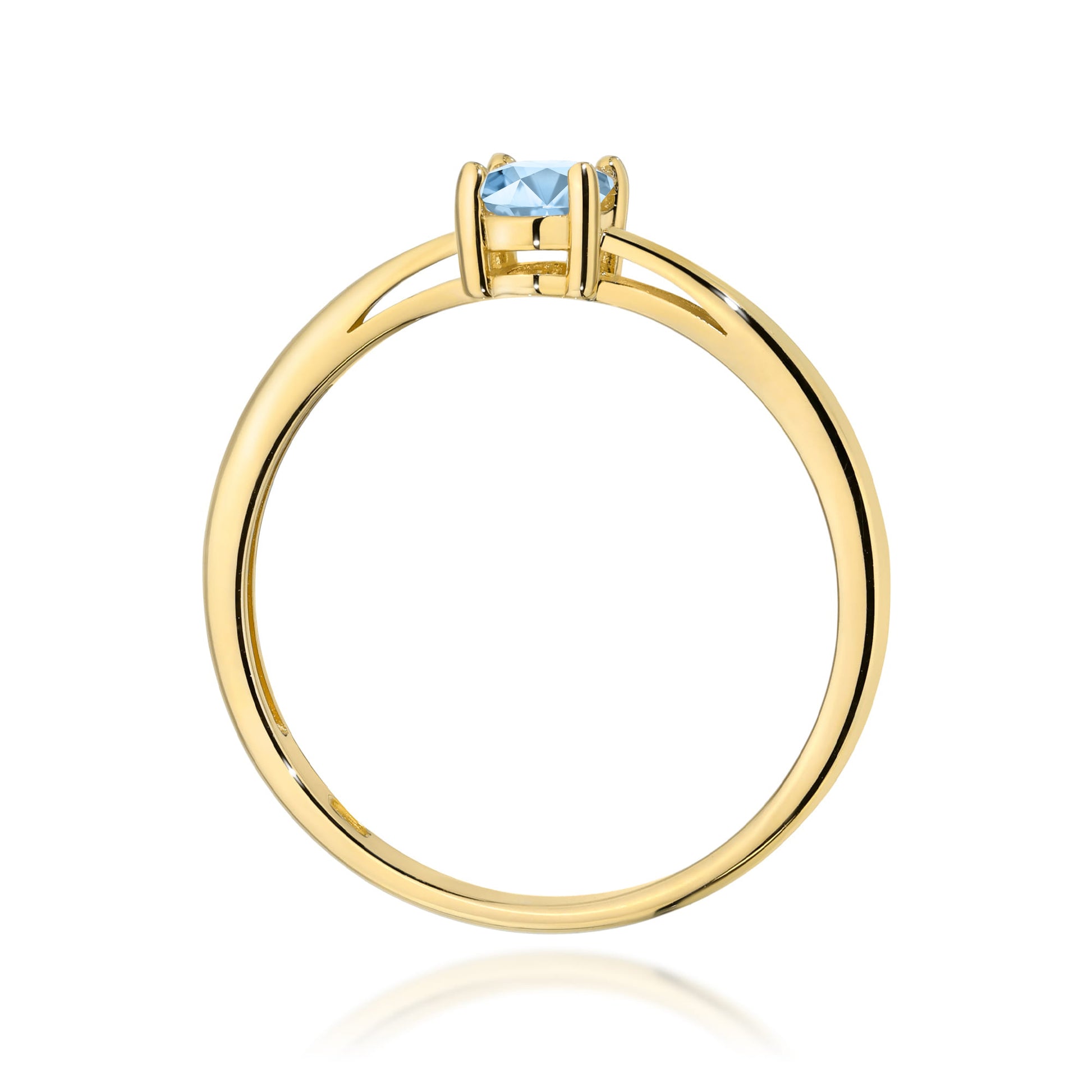 Inel Aur 9K cu Diamant Natural 0.30 ct
