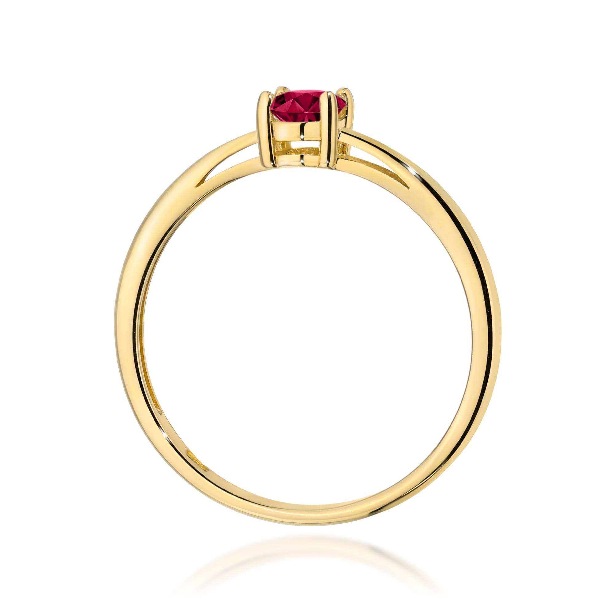 Inel Aur 9K cu Rubin 0.60 ct