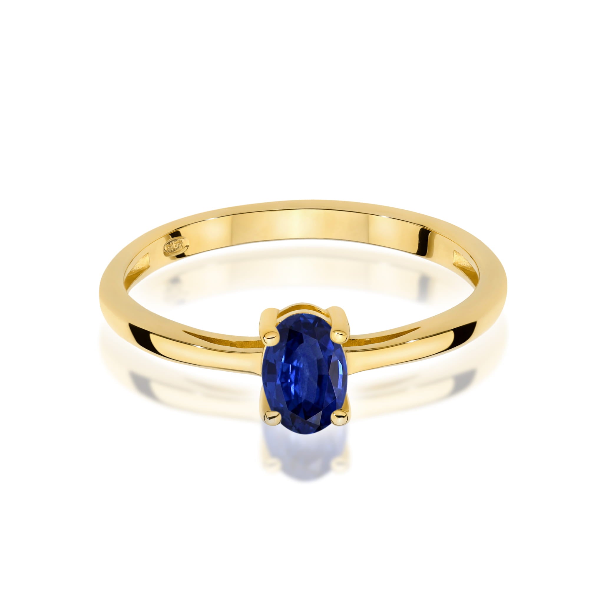 Inel Aur 9K cu Safir 0.70 ct