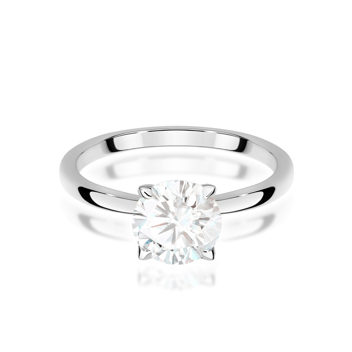 Inel Aur 14K cu Diamant Natural 1.00 ct