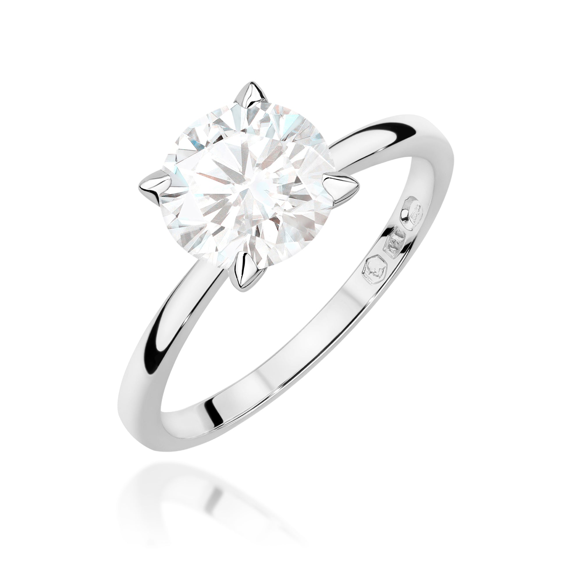 Inel Aur 14K cu Diamant de Laborator 2.00 ct