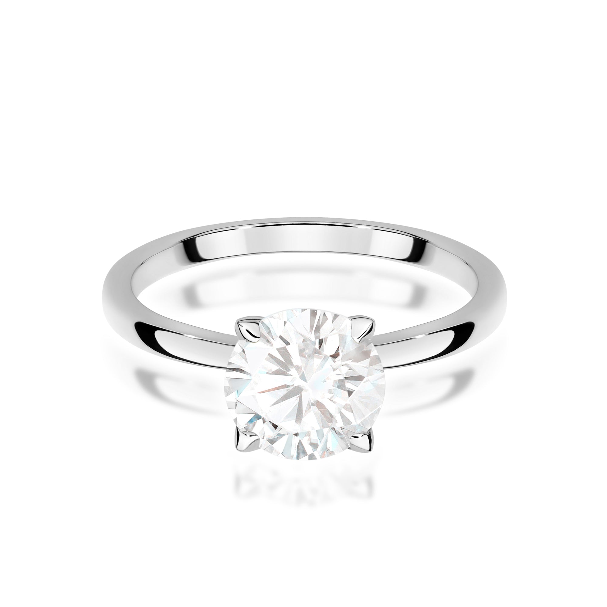 Inel Aur 14K cu Diamant de Laborator 1.50 ct