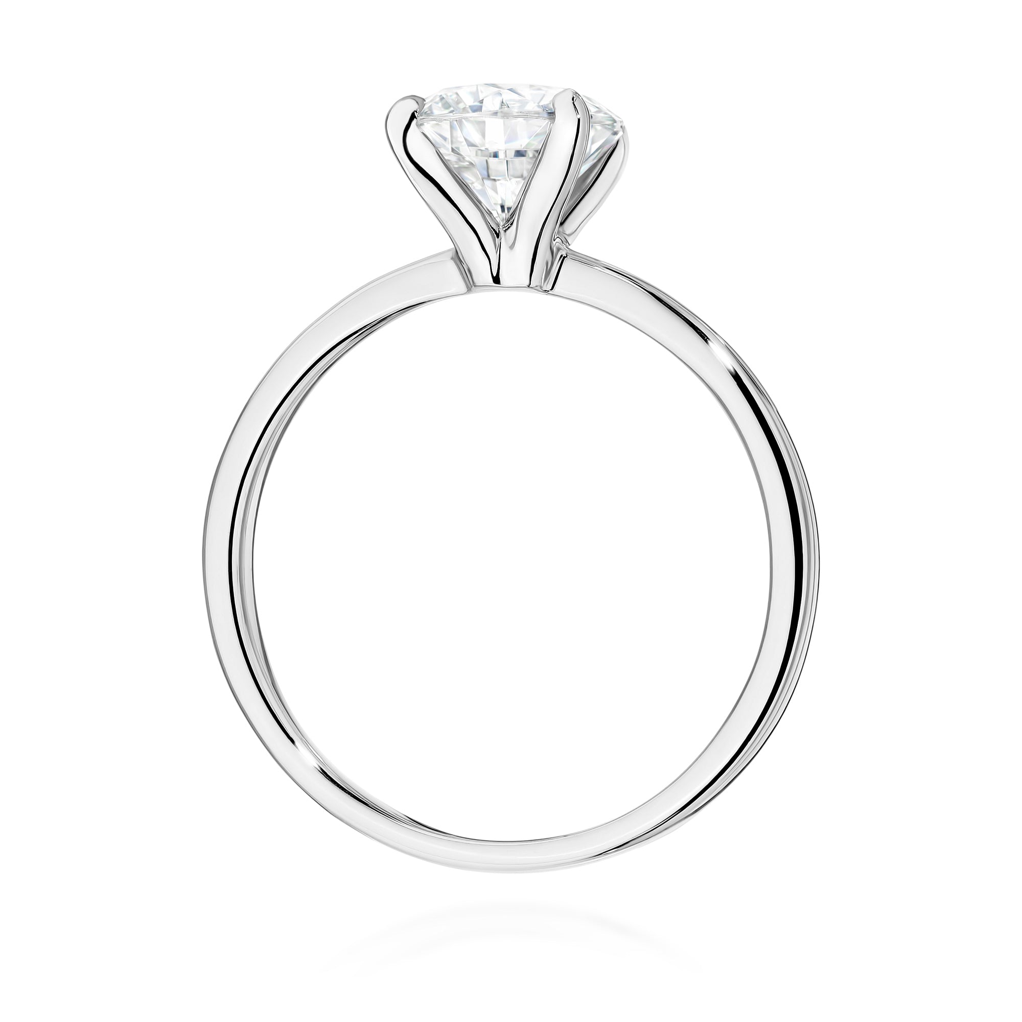 Inel Aur 14K cu Diamant de Laborator 1.50 ct