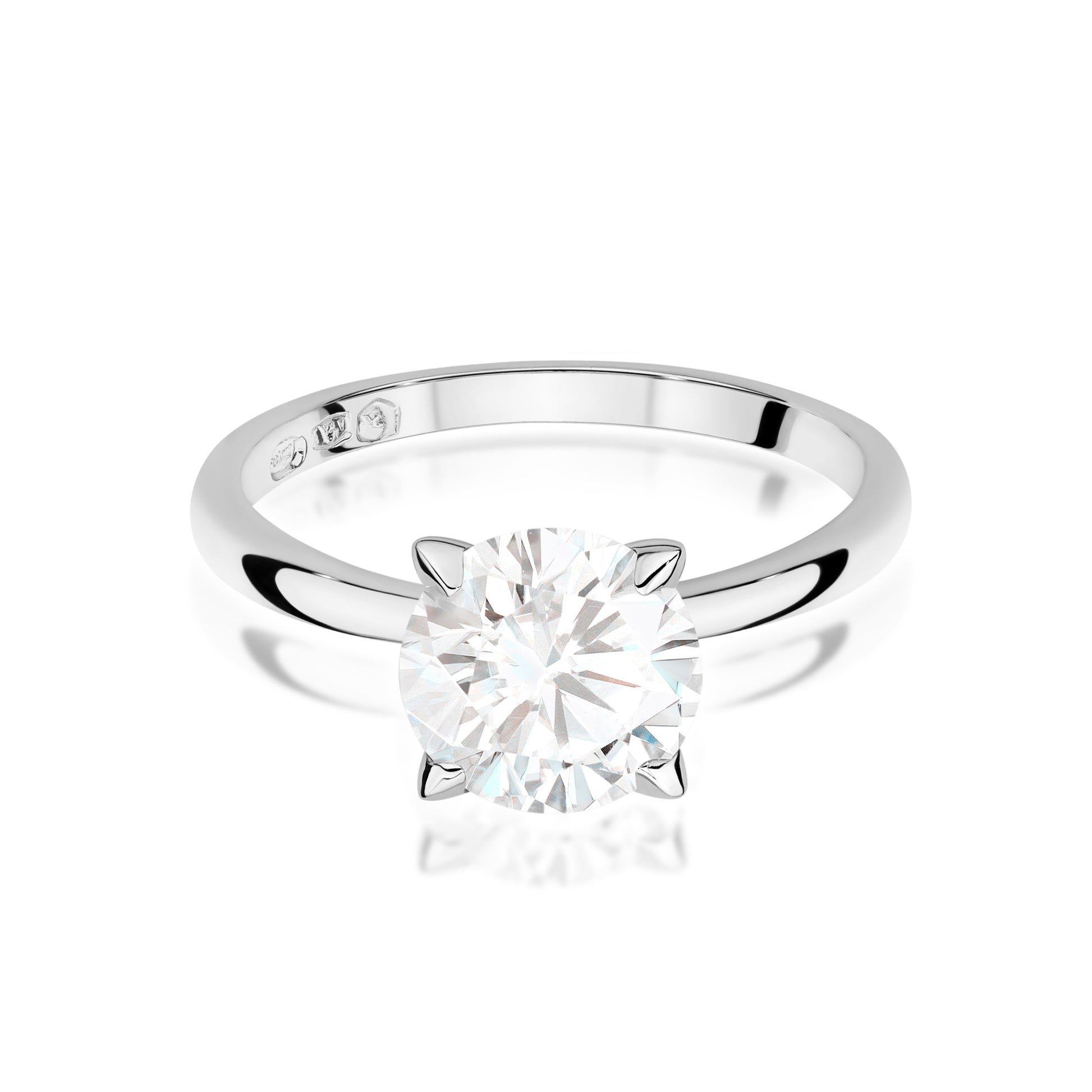 Inel Aur 9K cu Diamant de Laborator 2.00 ct