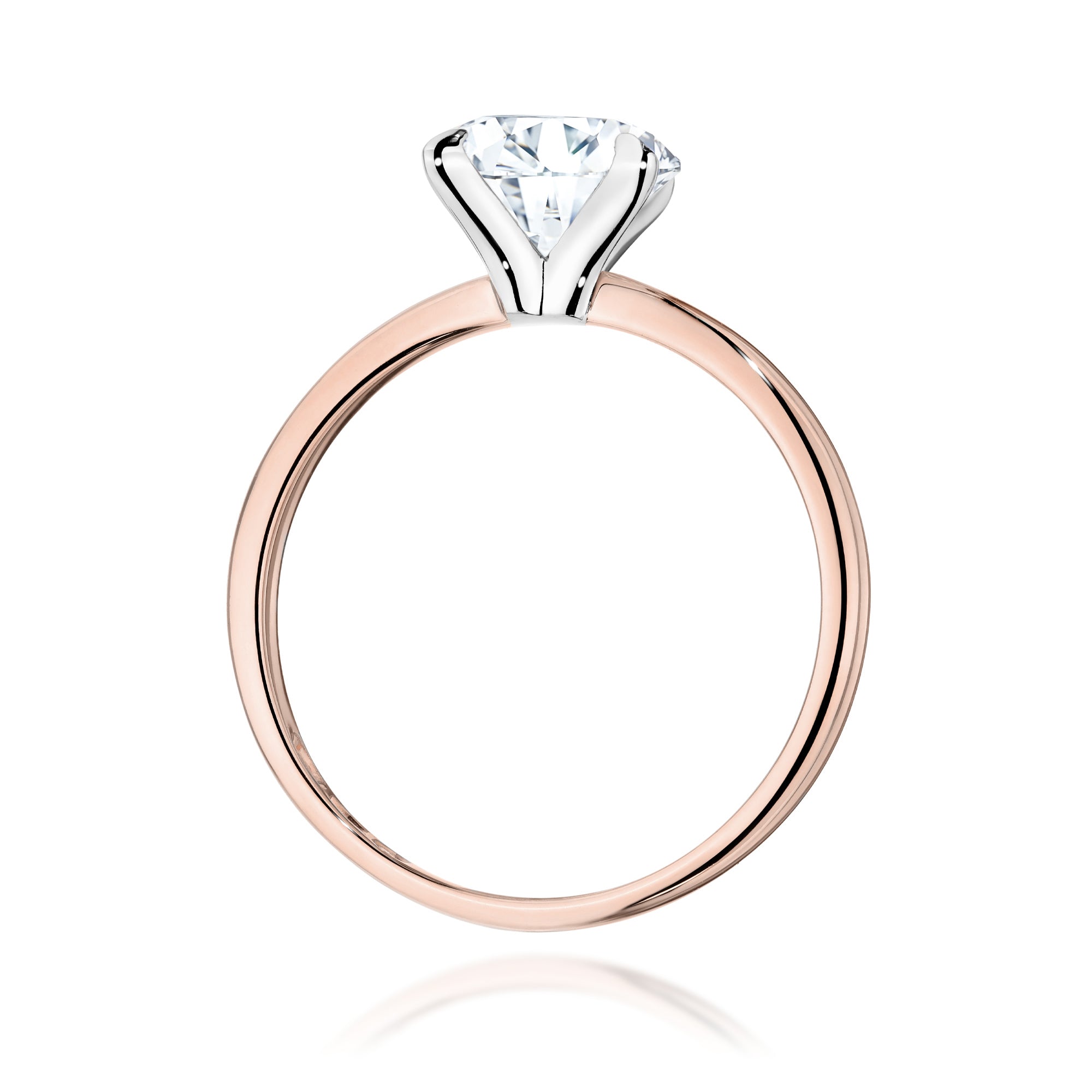 Inel Aur 14K cu Diamant de Laborator 2.00 ct