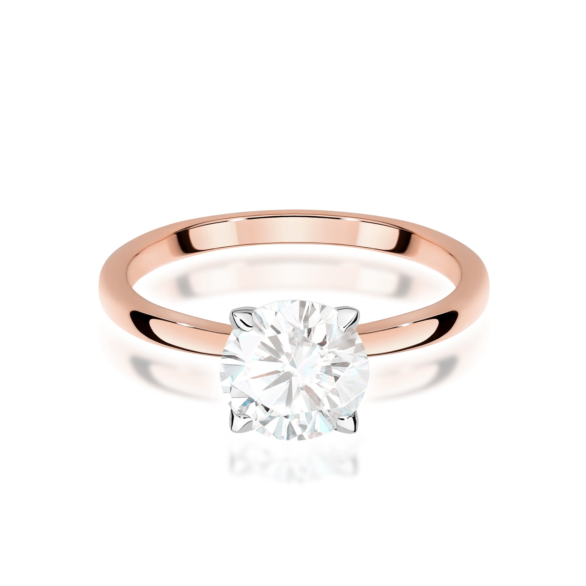 Inel Aur 14K cu Diamant de Laborator 1.00 ct