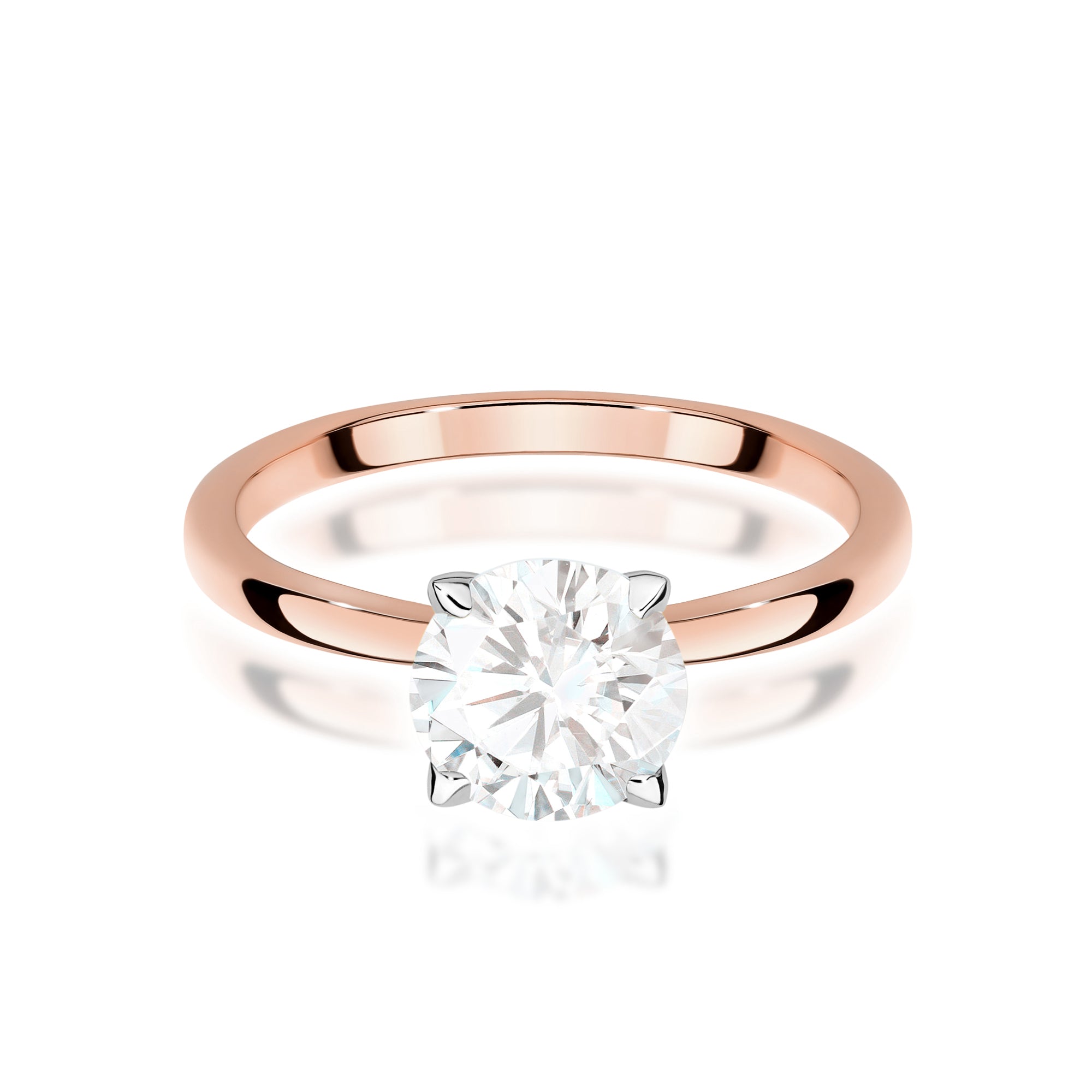 Inel Aur 14K cu Diamant de Laborator 1.00 ct