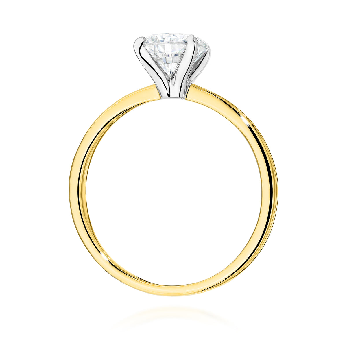 Inel Aur 14K cu Diamant Natural 1.00 ct