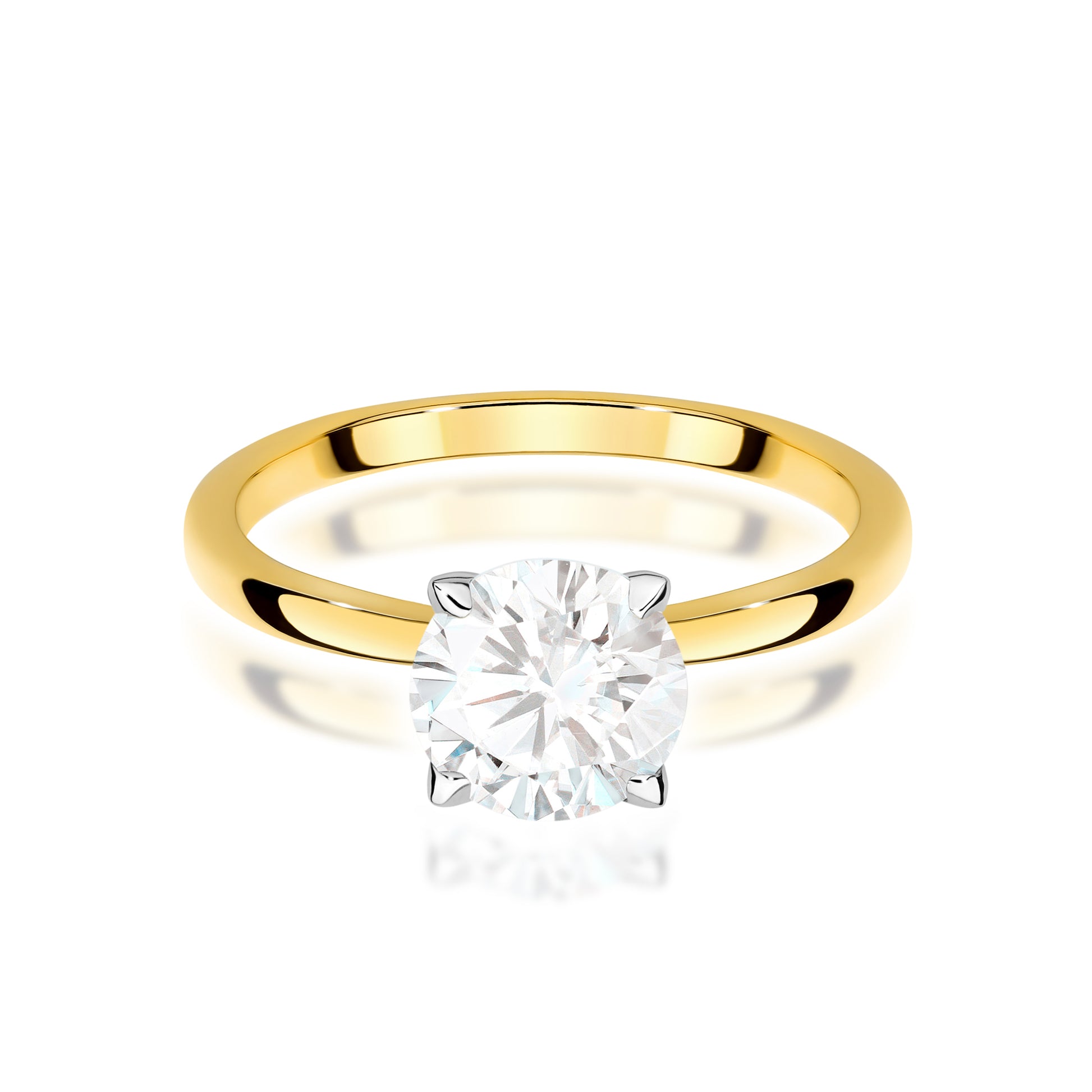 Inel Aur 9K cu Diamant de Laborator 1.00 ct