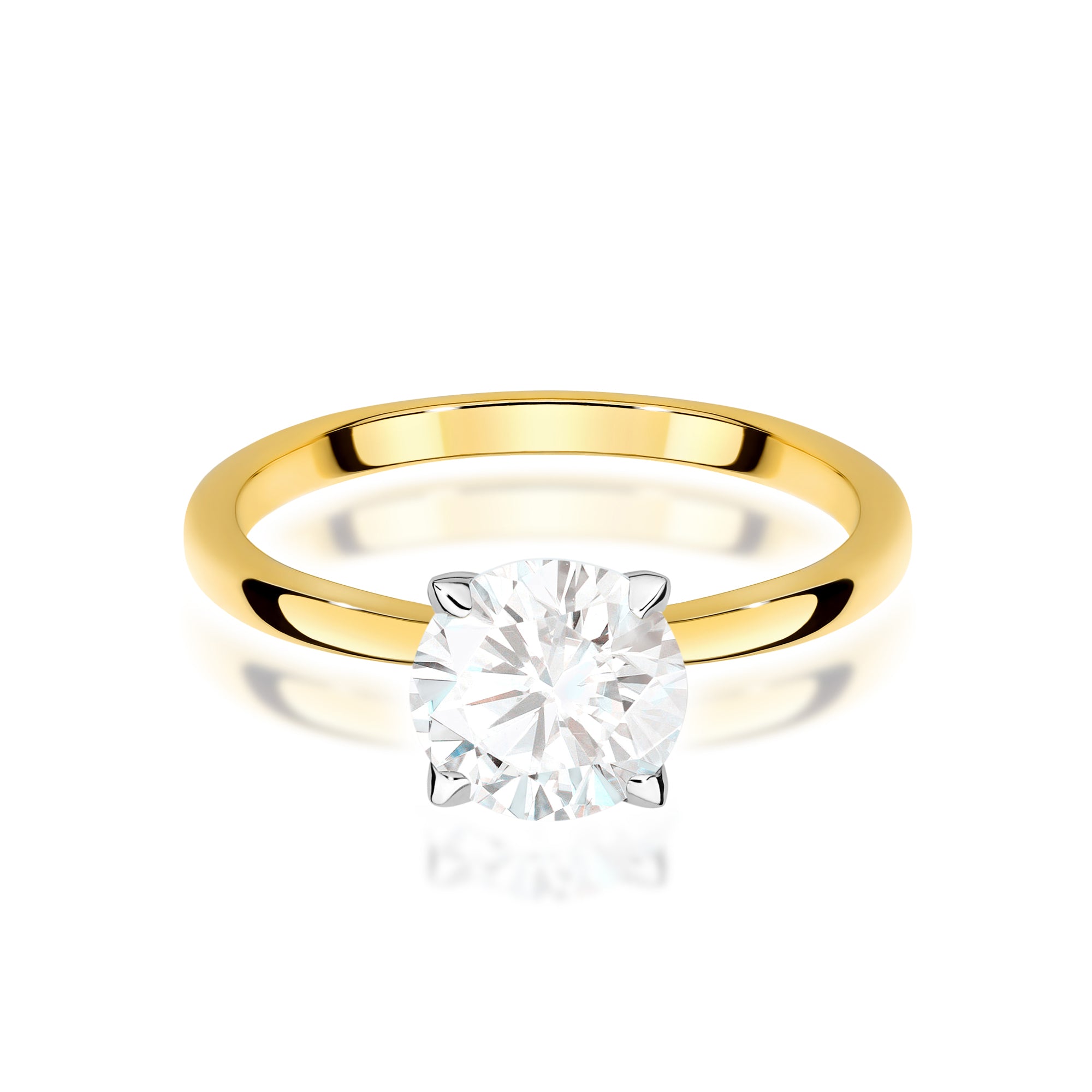 Inel Aur 9K cu Diamant de Laborator 1.00 ct
