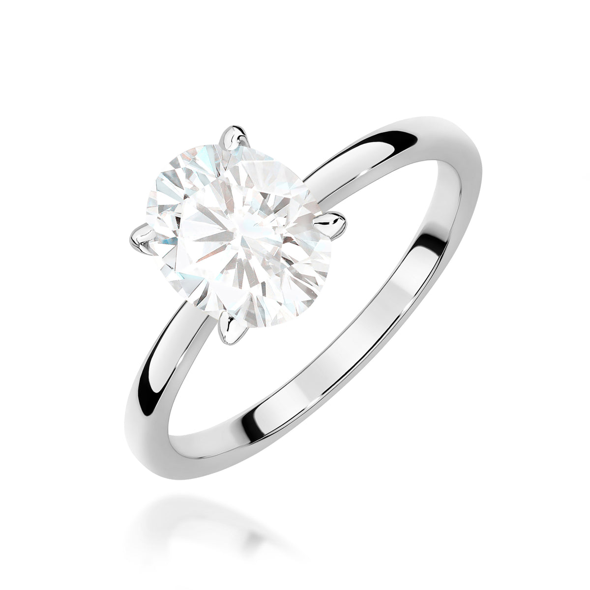 Inel Aur 14K cu Diamant Natural 1.00 ct