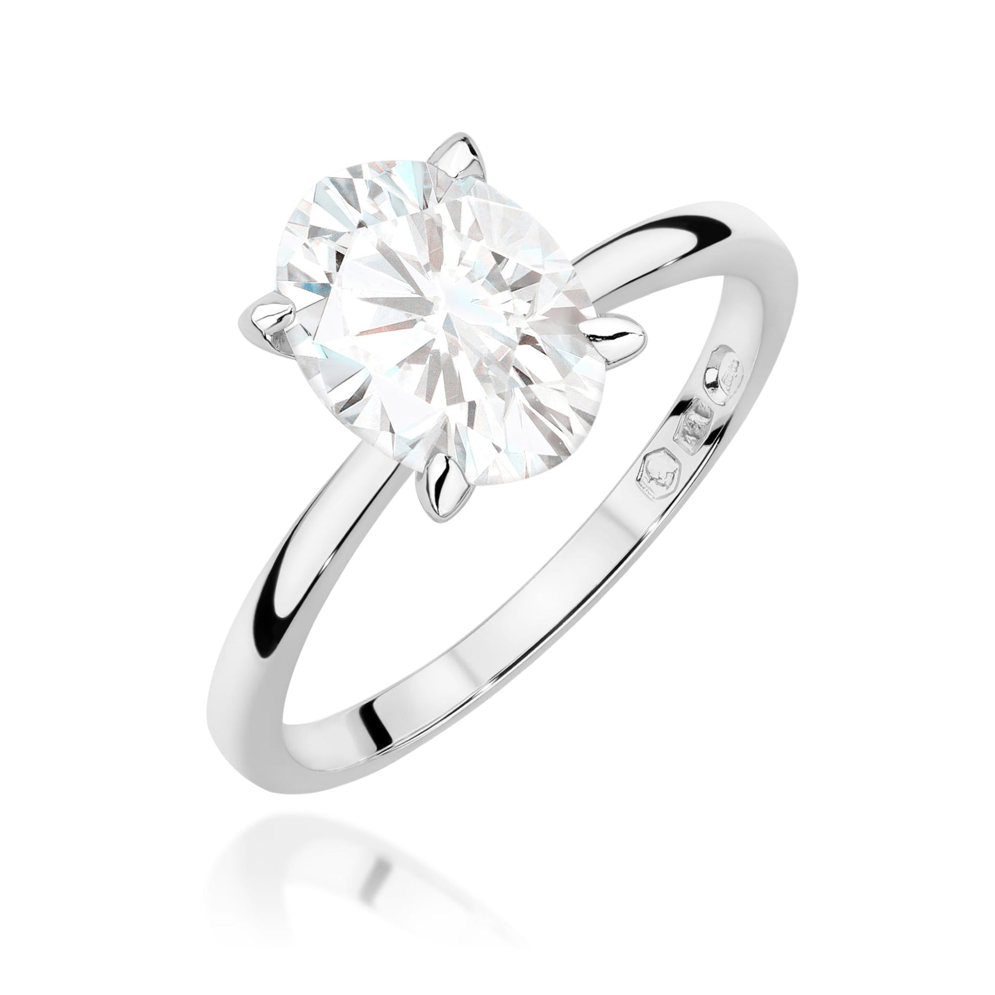 Inel Aur 9K cu Diamant de Laborator 2.00 ct