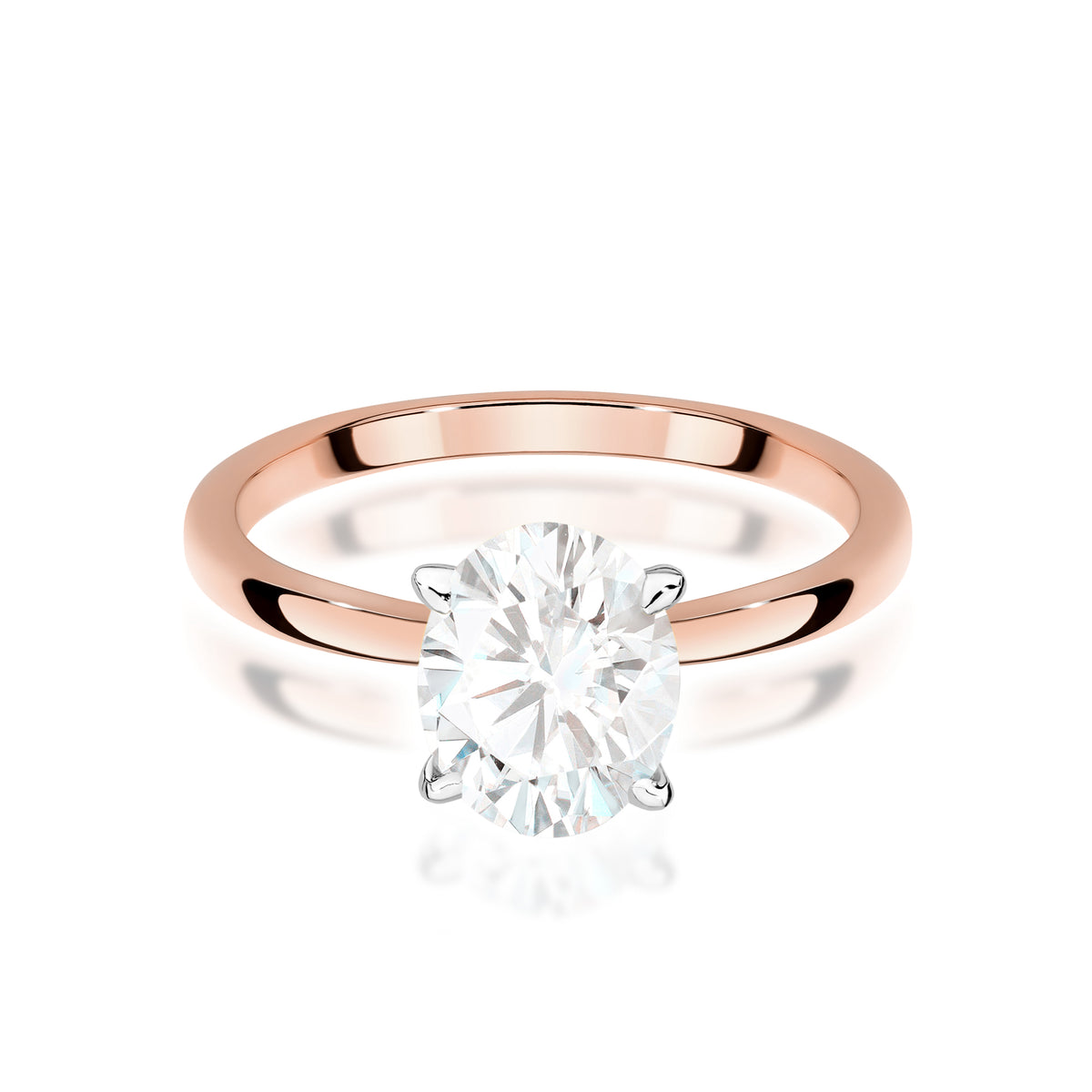 Inel Aur 14K cu Diamant Natural 1.00 ct