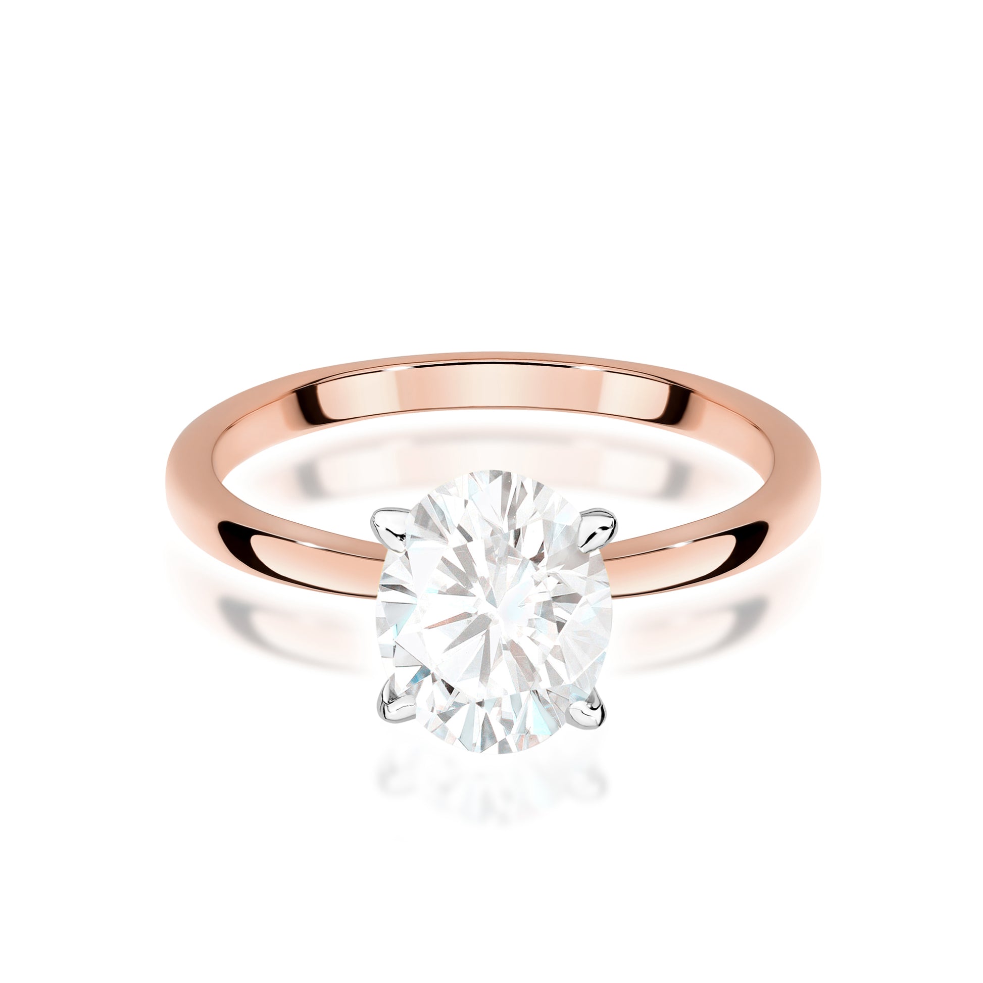 Inel Aur 14K cu Diamant de Laborator 1.00 ct