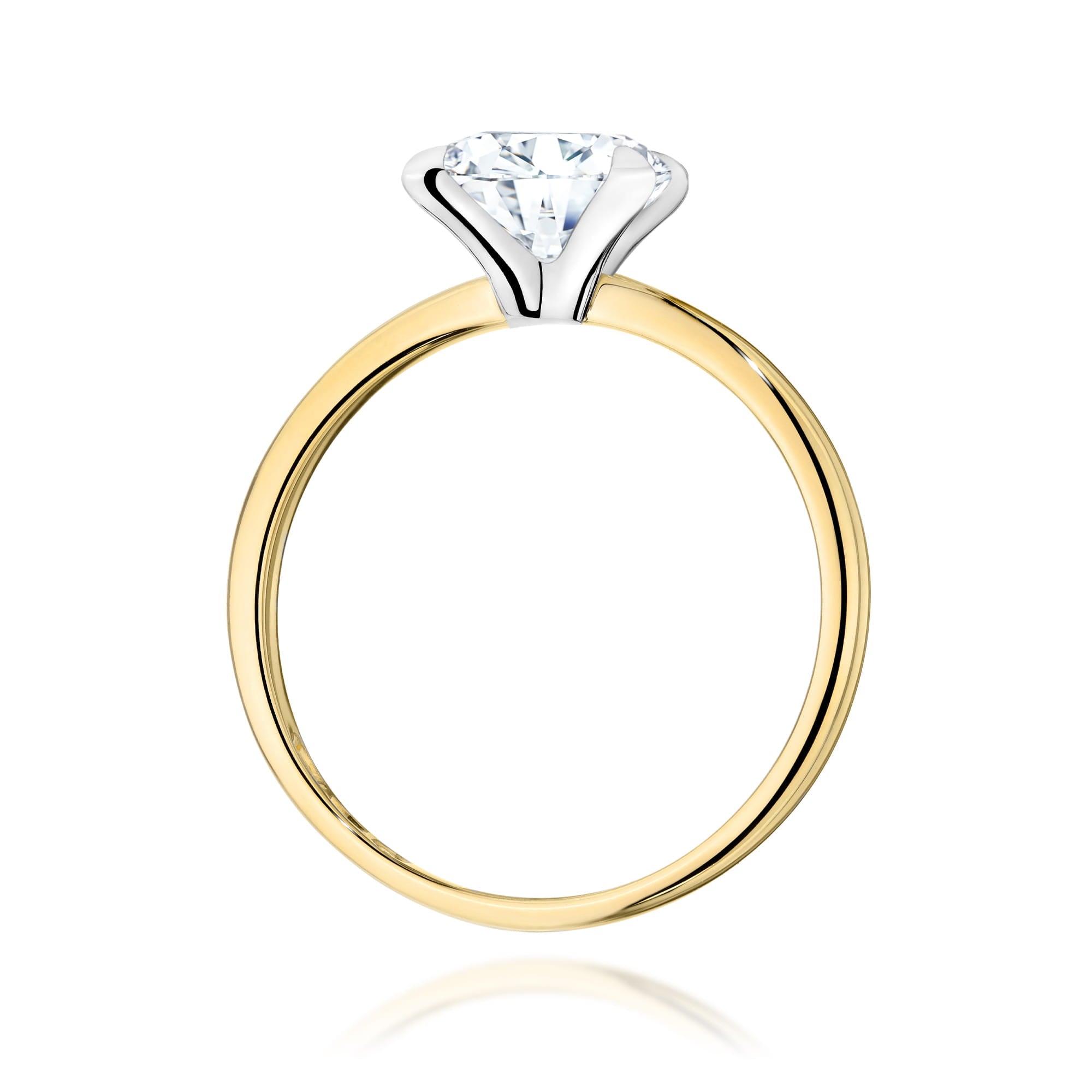 Inel Aur 9K cu Diamant de Laborator 2.00 ct
