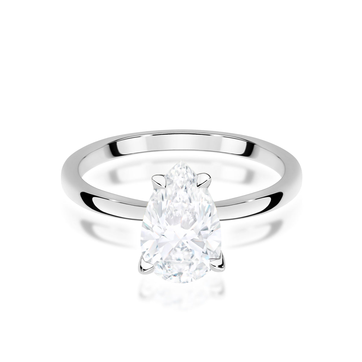 Inel Aur 14K cu Diamant Natural 1.00 ct