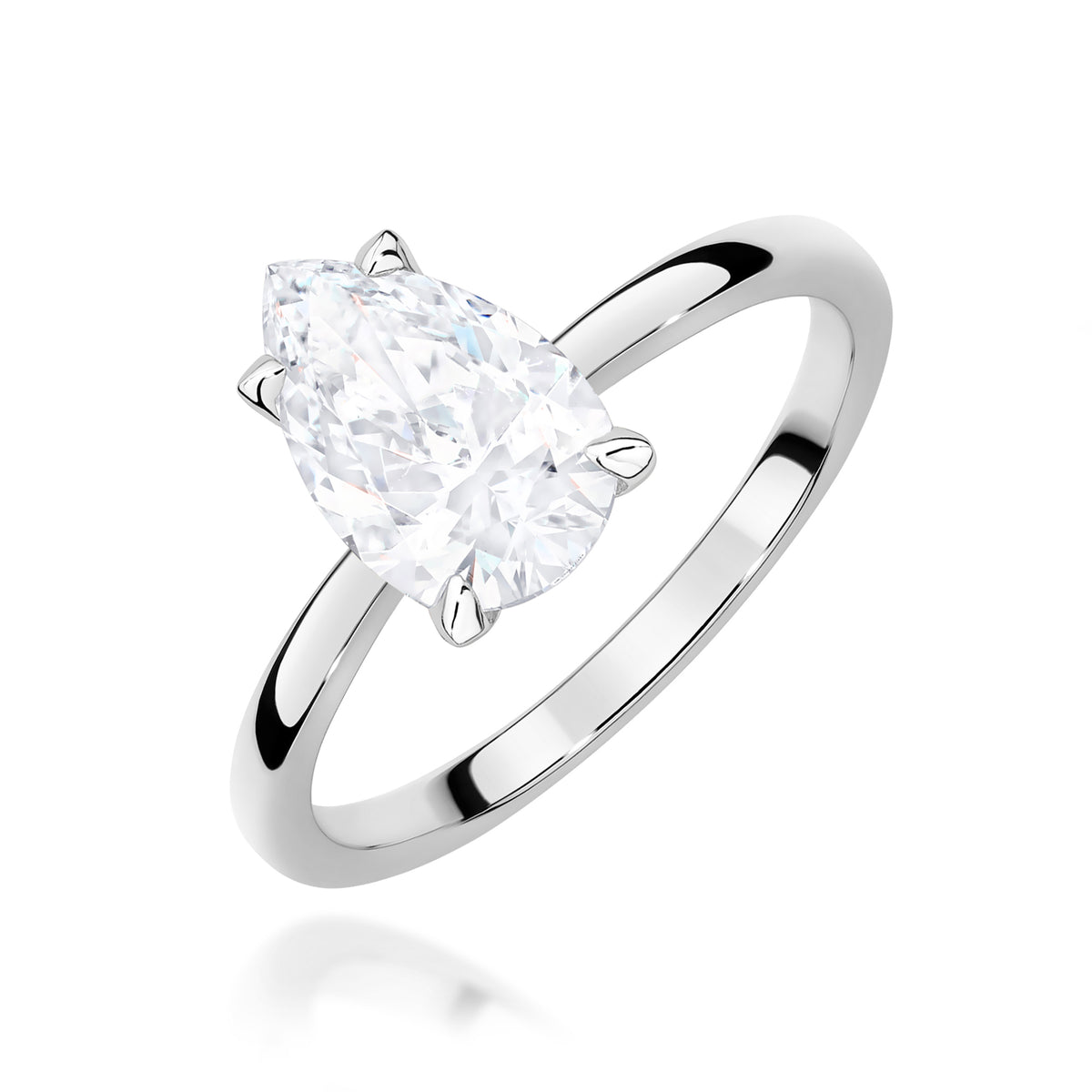 Inel Aur 9K cu Diamant Natural 1.00 ct