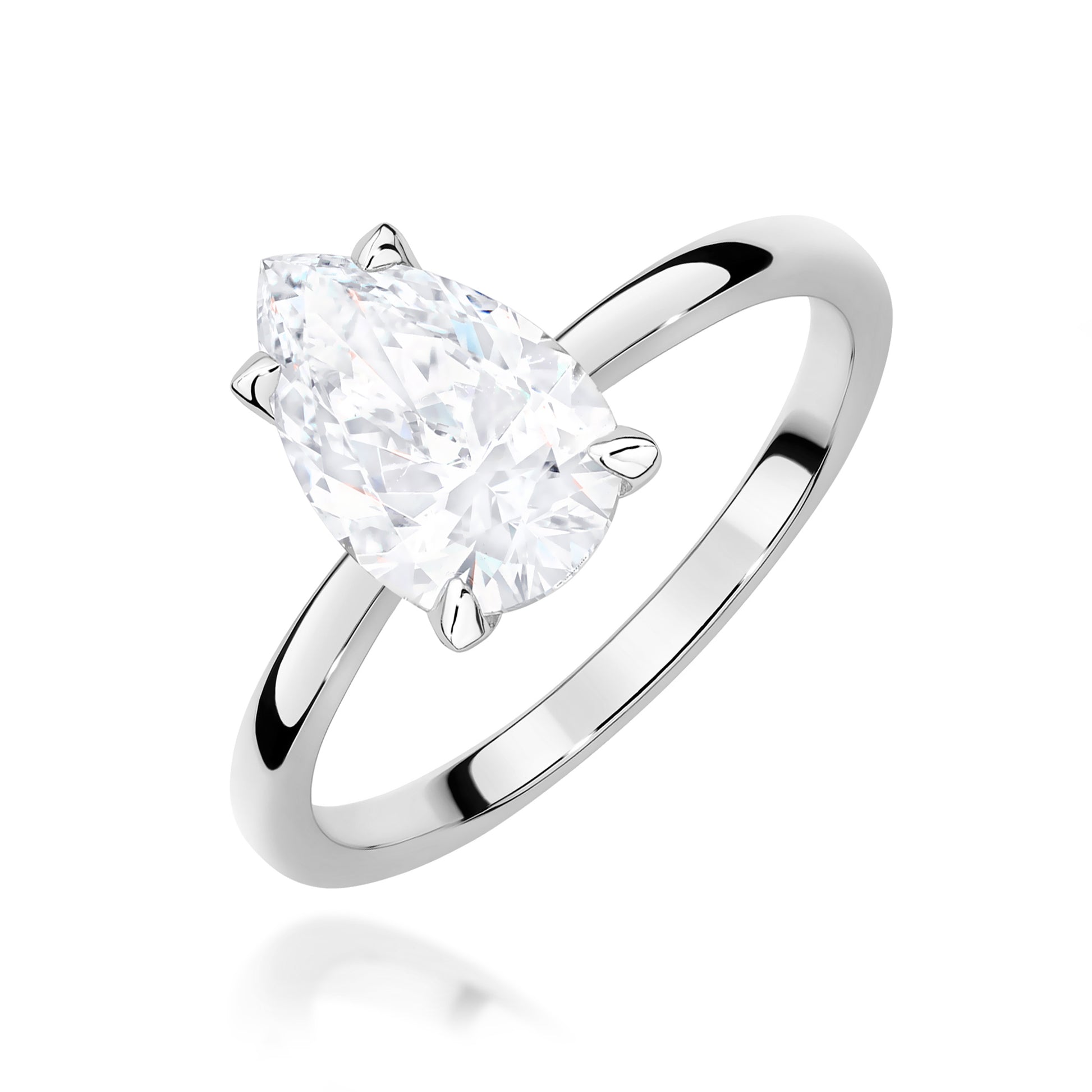 Inel Aur 9K cu Diamant de Laborator 1.50 ct