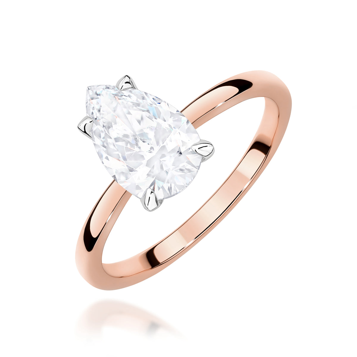 Inel Aur 14K cu Diamant Natural 1.00 ct