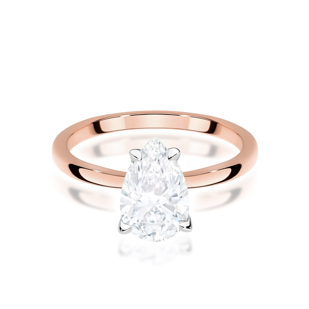 Inel Aur 14K cu Diamant Natural 1.00 ct