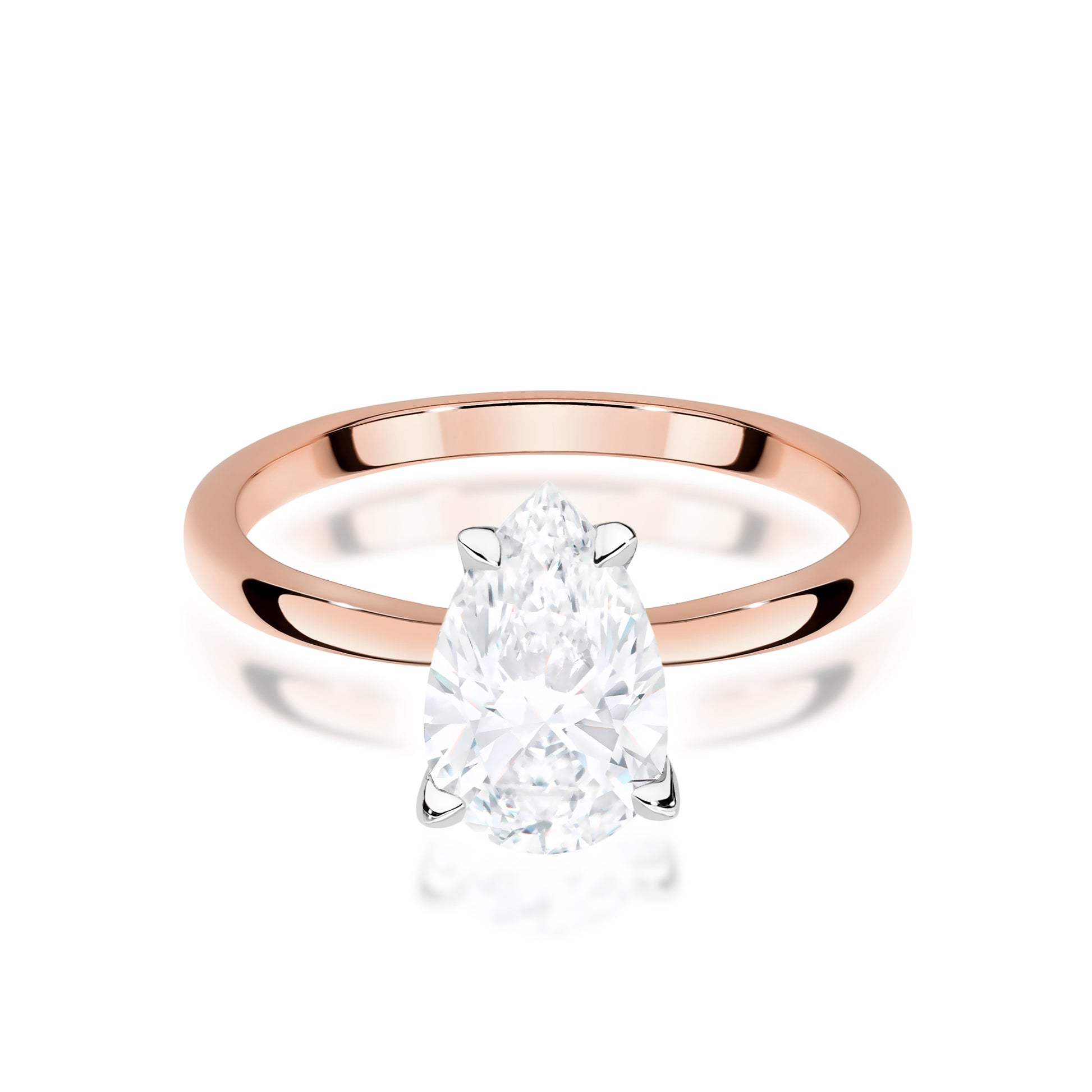 Inel Aur 14K cu Diamant de Laborator 1.00 ct