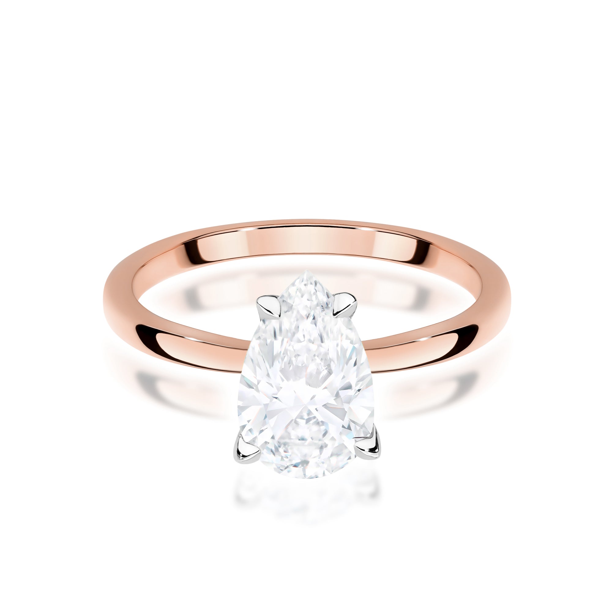 Inel Aur 14K cu Diamant de Laborator 1.00 ct