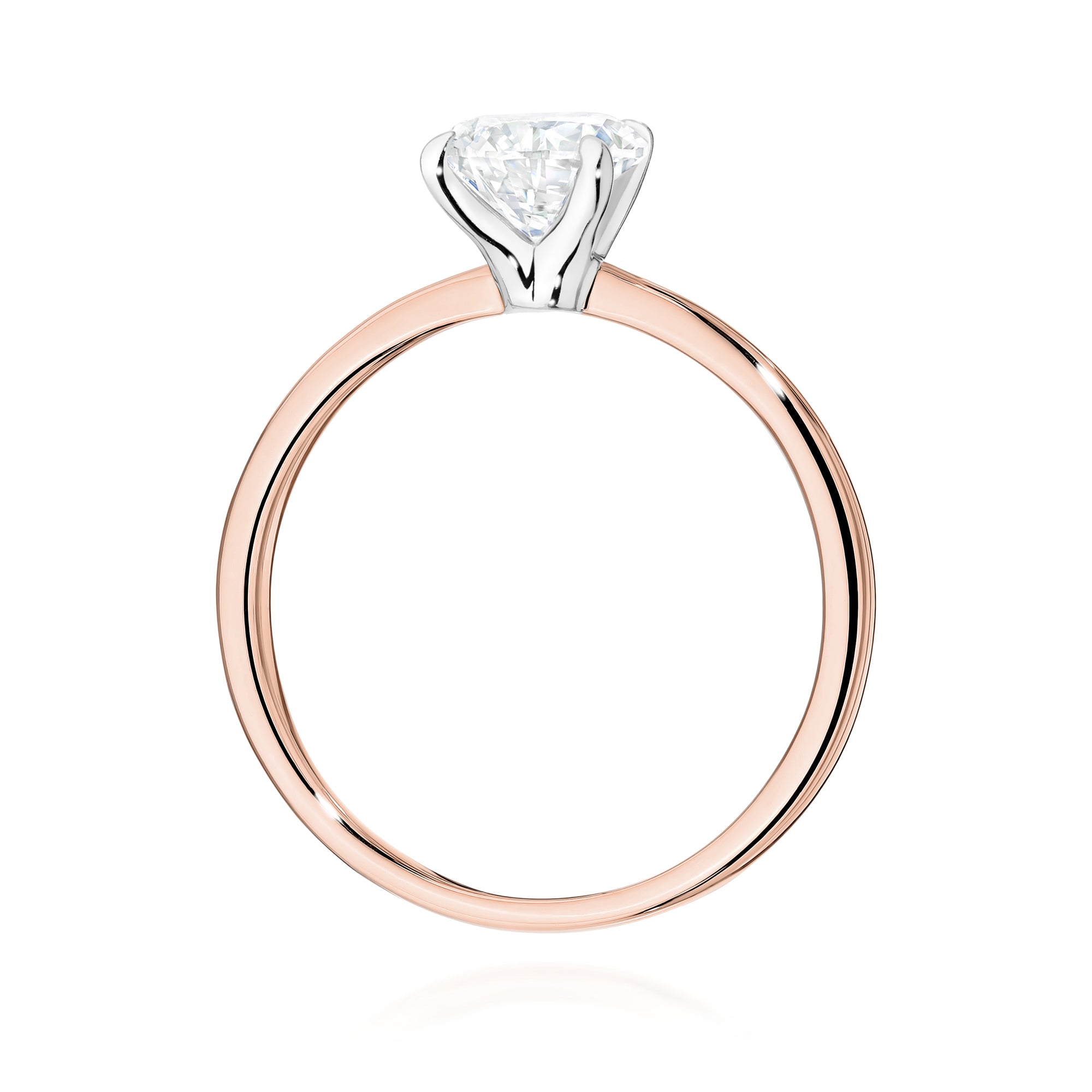 Inel Aur 14K cu Diamant de Laborator 1.00 ct