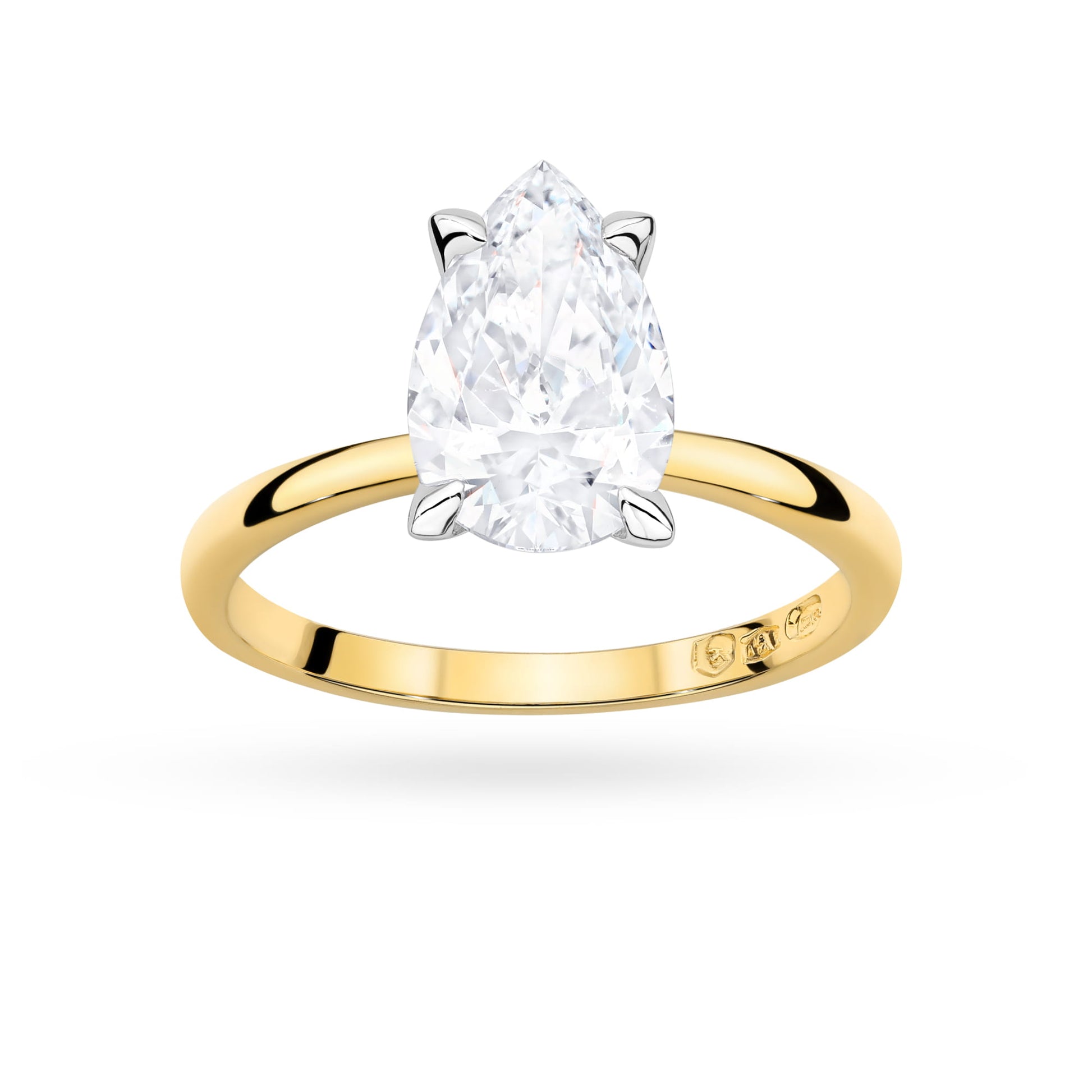 Inel Aur 9K cu Diamant de Laborator 2.00 ct