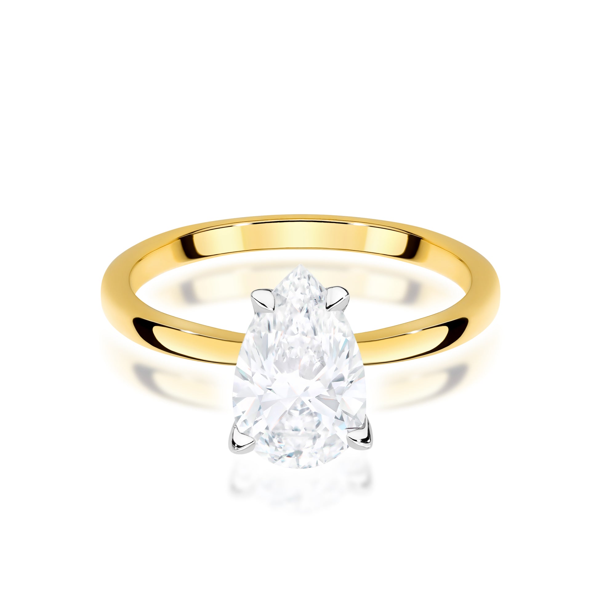 Inel Aur 9K cu Diamant de Laborator 1.00 ct