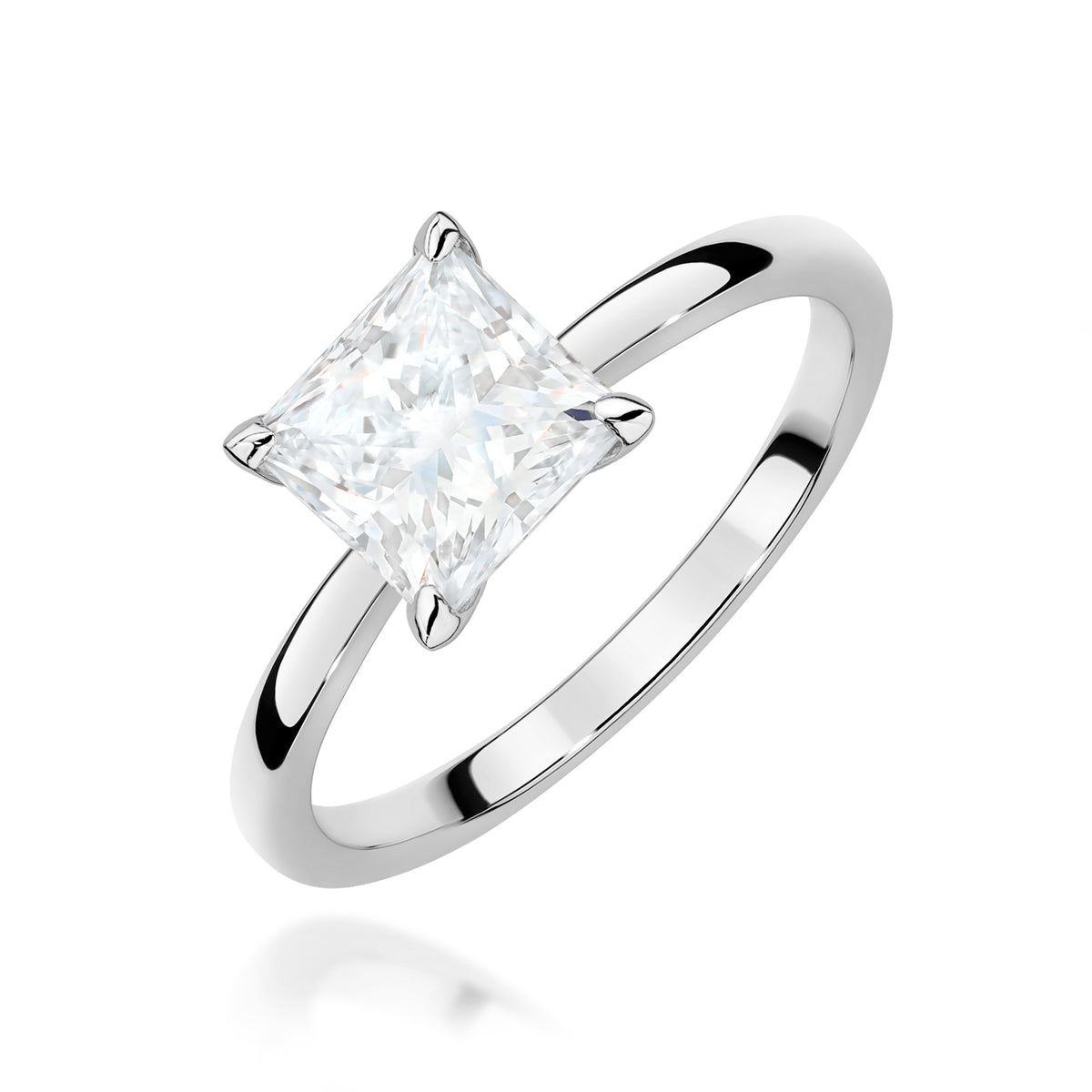 Inel Aur 14K cu Diamant Natural 1.00 ct
