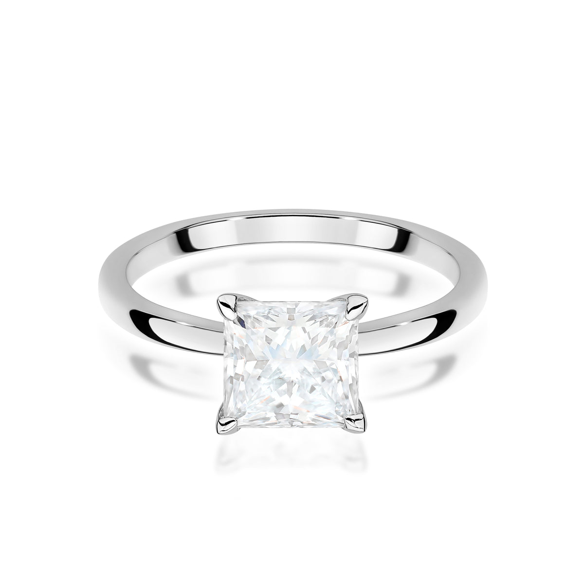 Inel Aur 9K cu Diamant Natural 1.00 ct