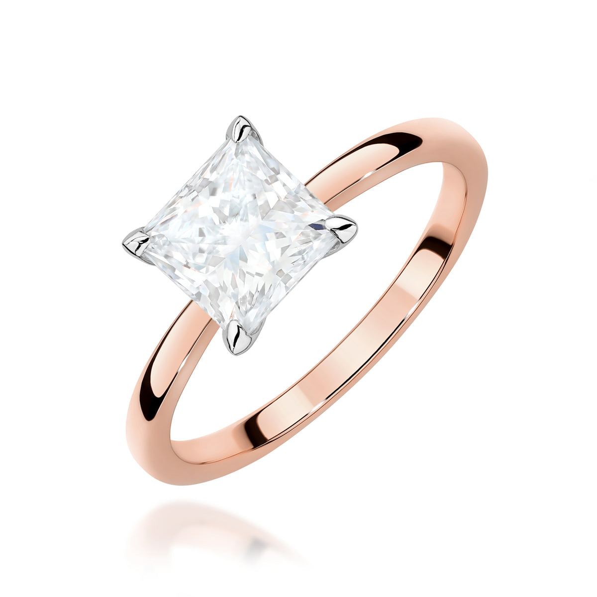 Inel Aur 14K cu Diamant Natural 1.00 ct
