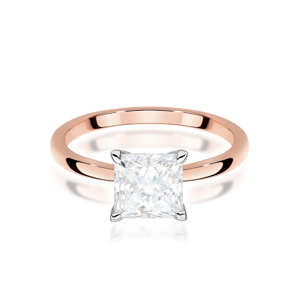 Inel Aur 14K cu Diamant Natural 1.00 ct