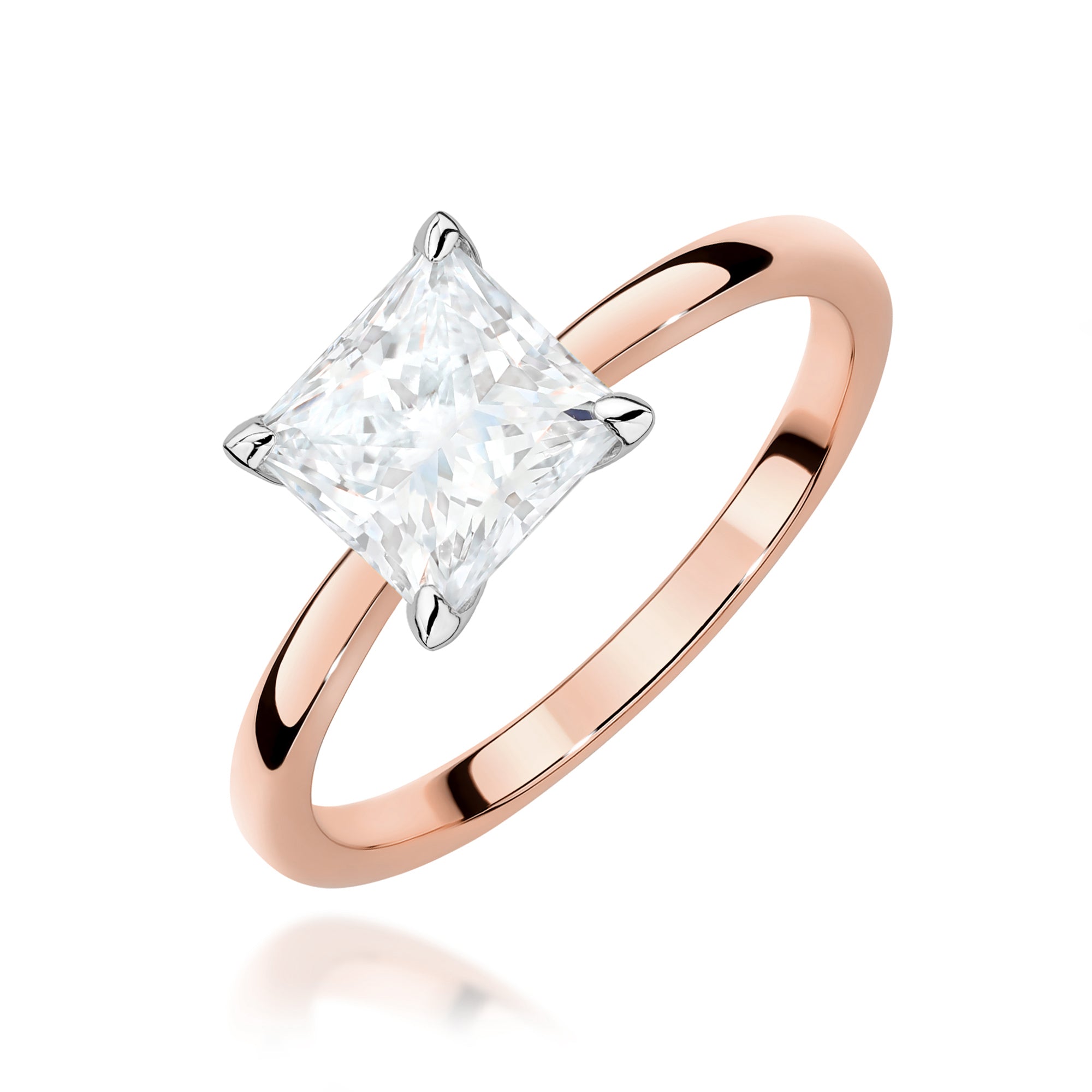 Inel Aur 14K cu Diamant de Laborator 1.00 ct