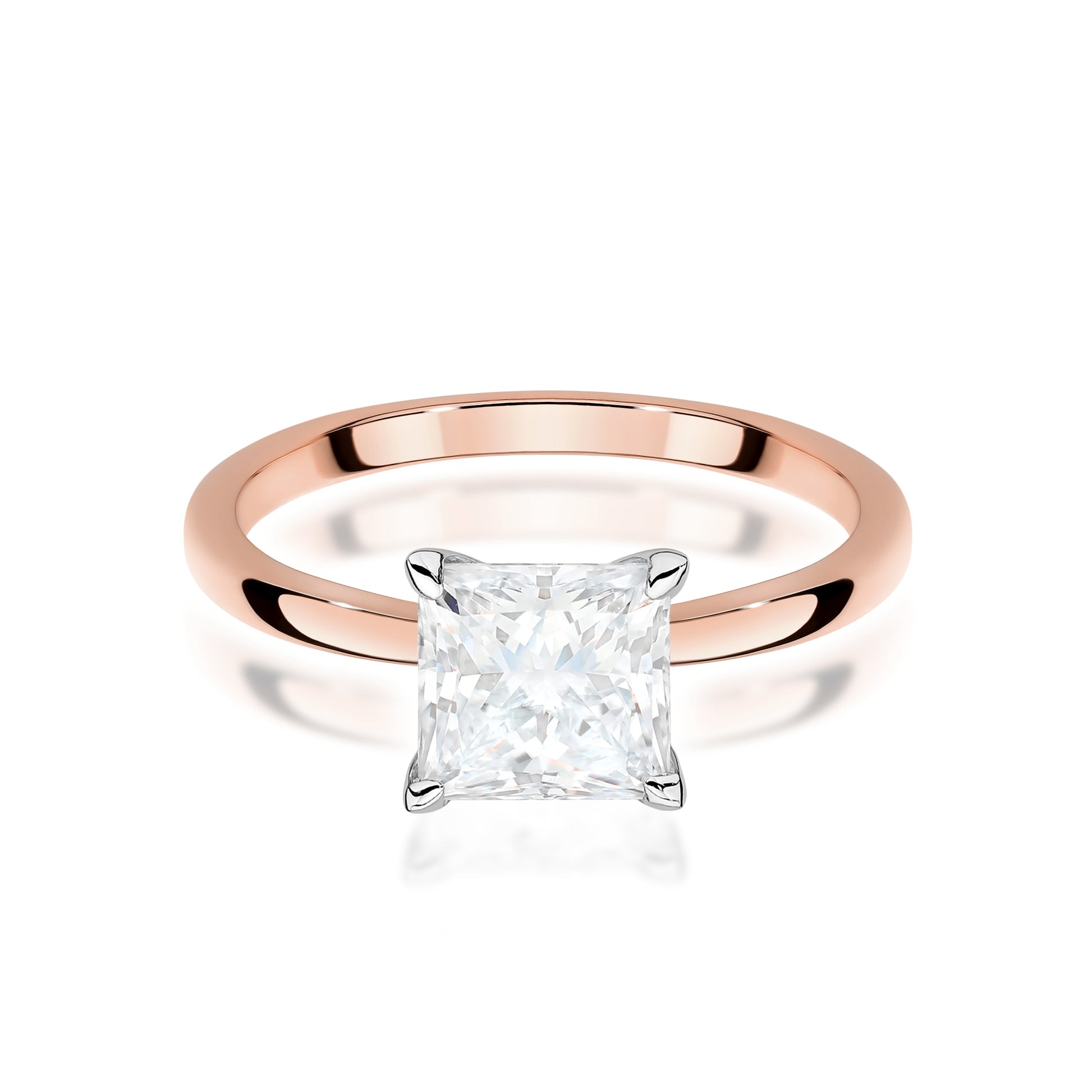 Inel Aur 14K cu Diamant de Laborator 1.00 ct