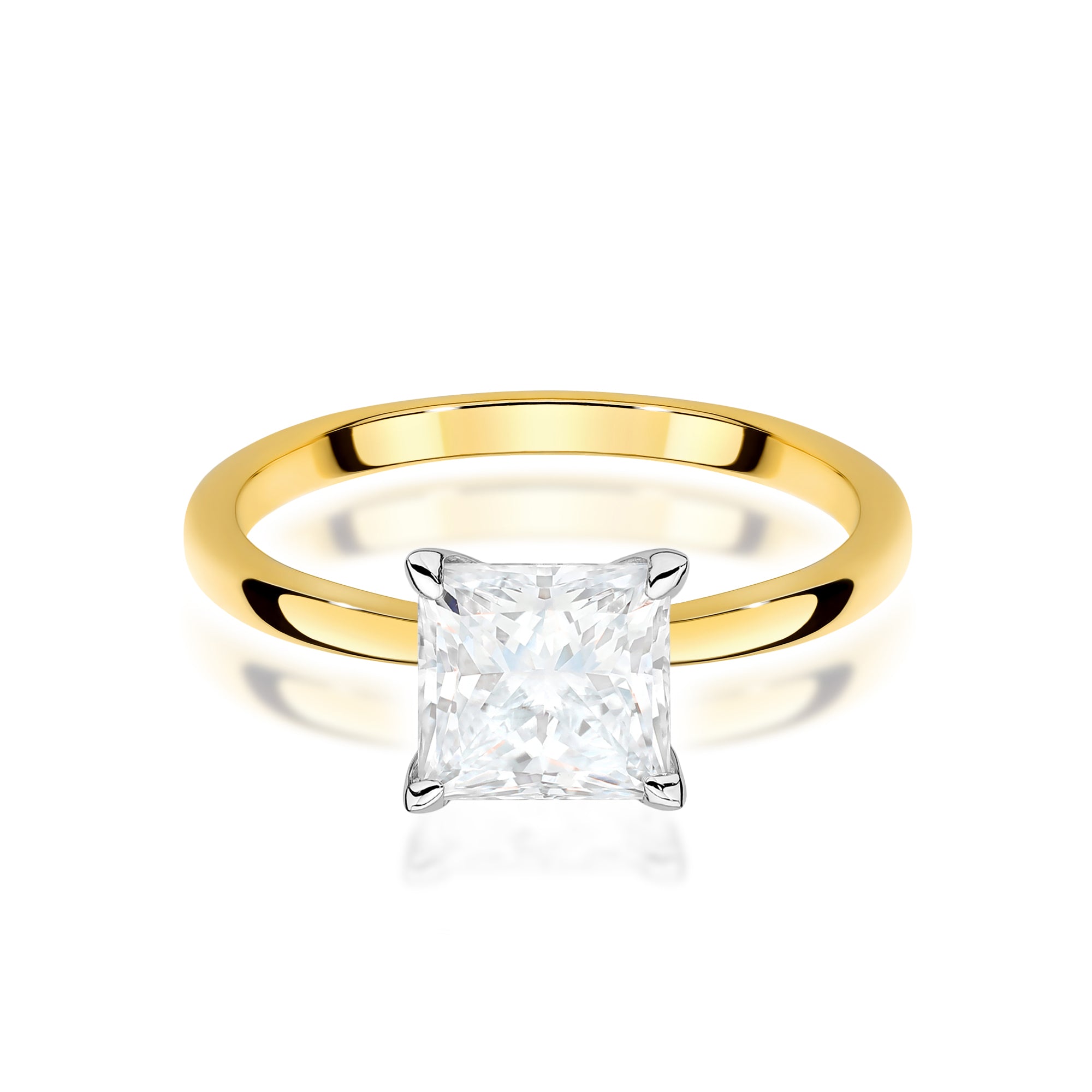 Inel Aur 14K cu Diamant de Laborator 1.00 ct