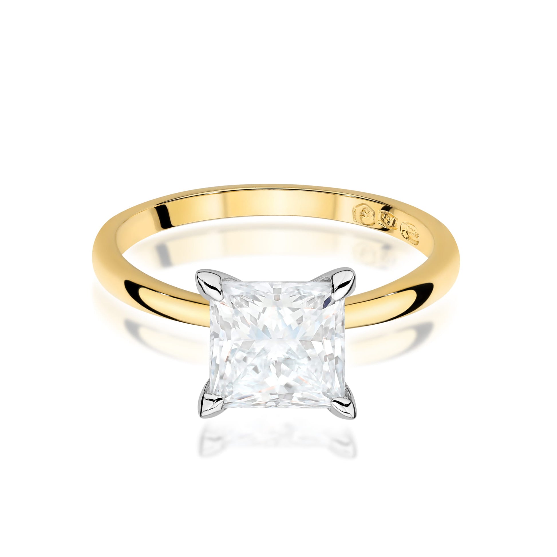 Inel Aur 9K cu Diamant de Laborator 2.00 ct