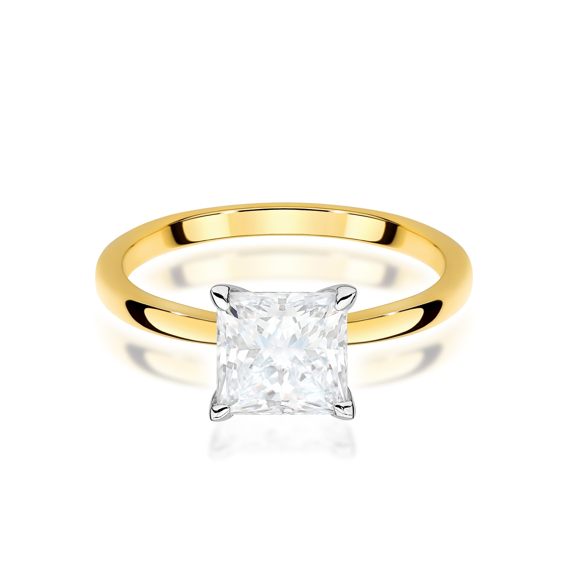 Inel Aur 9K cu Diamant de Laborator 1.00 ct