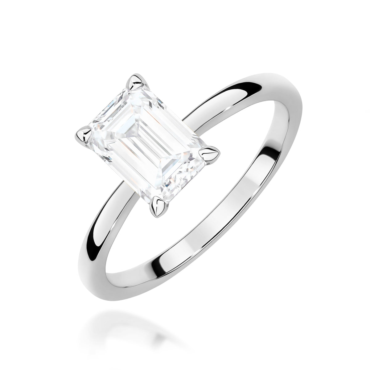Inel Aur 14K cu Diamant Natural 1.00 ct