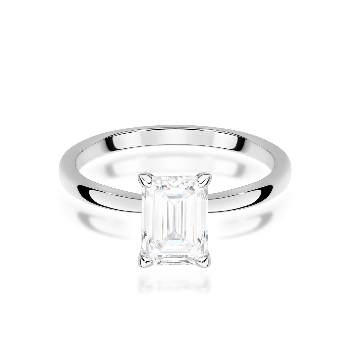Inel Aur 14K cu Diamant Natural 1.00 ct