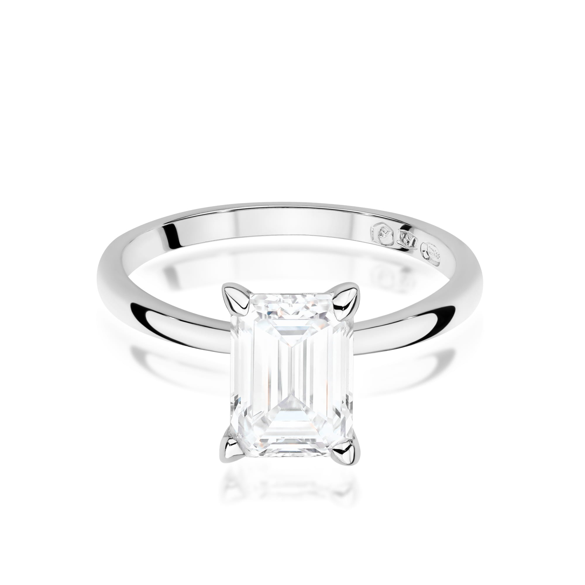 Inel Aur 9K cu Diamant de Laborator 2.00 ct