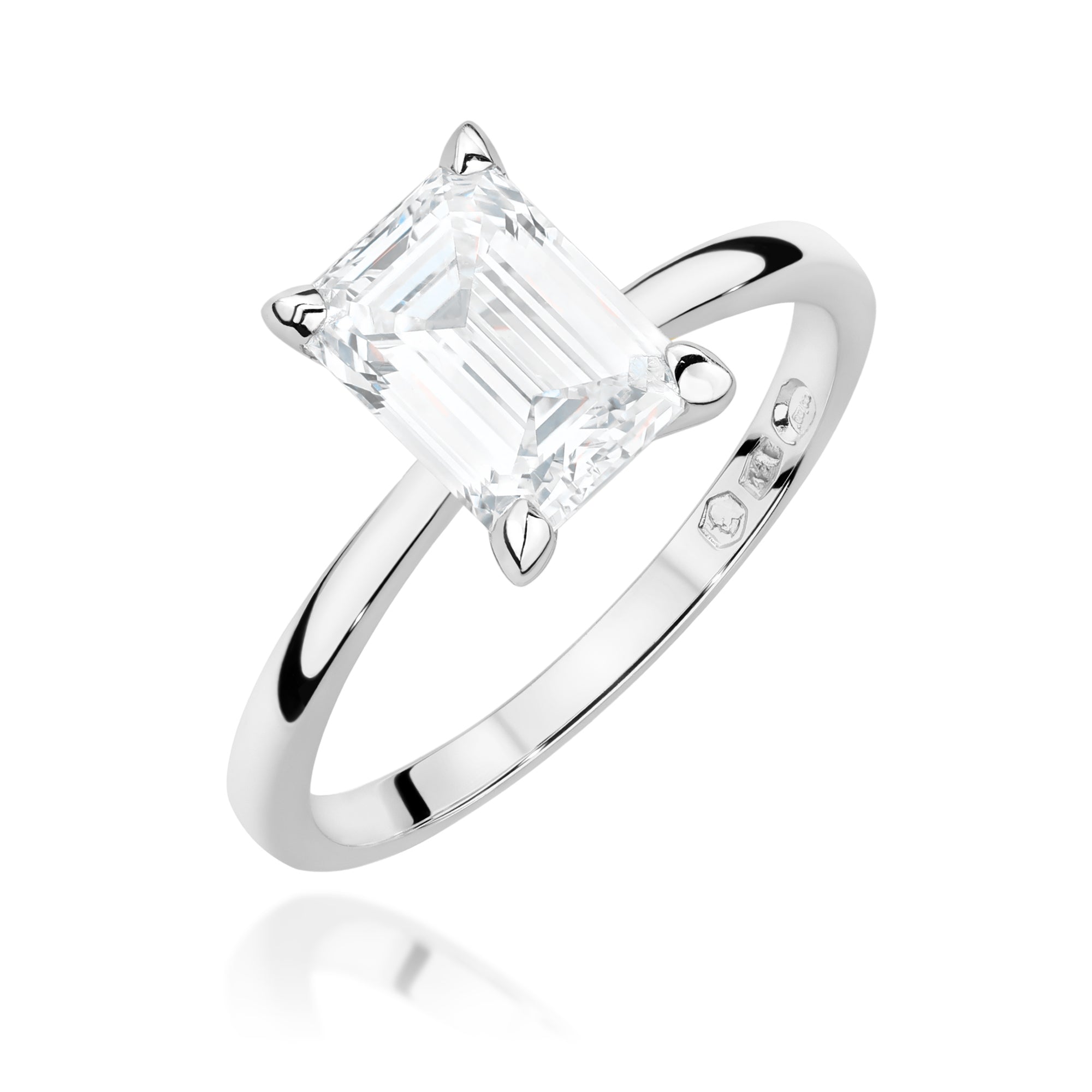 Inel Aur 9K cu Diamant de Laborator 1.50 ct