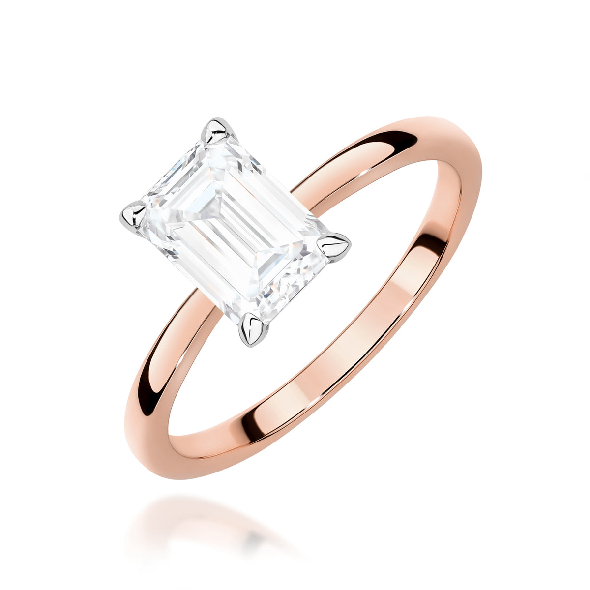 Inel Aur 14K cu Diamant Natural 1.00 ct