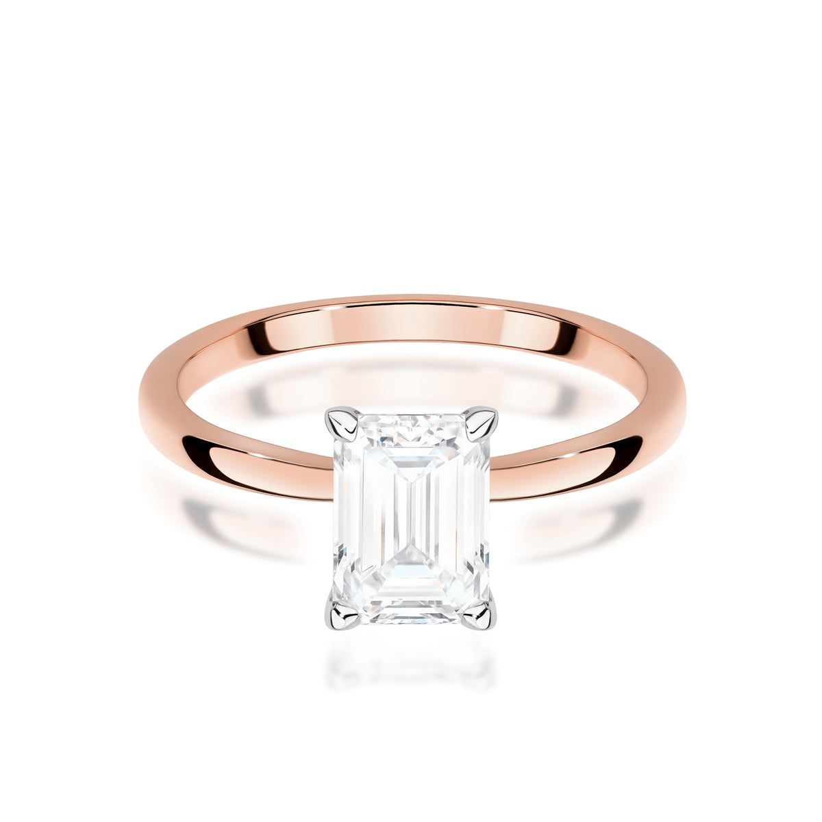 Inel Aur 14K cu Diamant Natural 1.00 ct