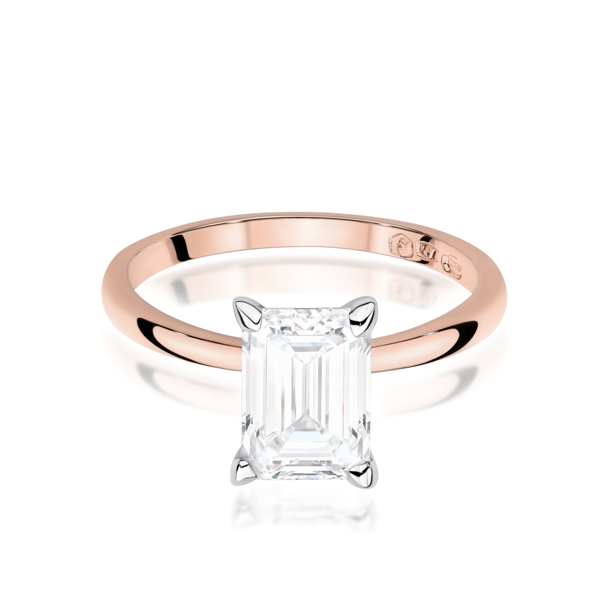 Inel Aur 9K cu Diamant de Laborator 1.50 ct