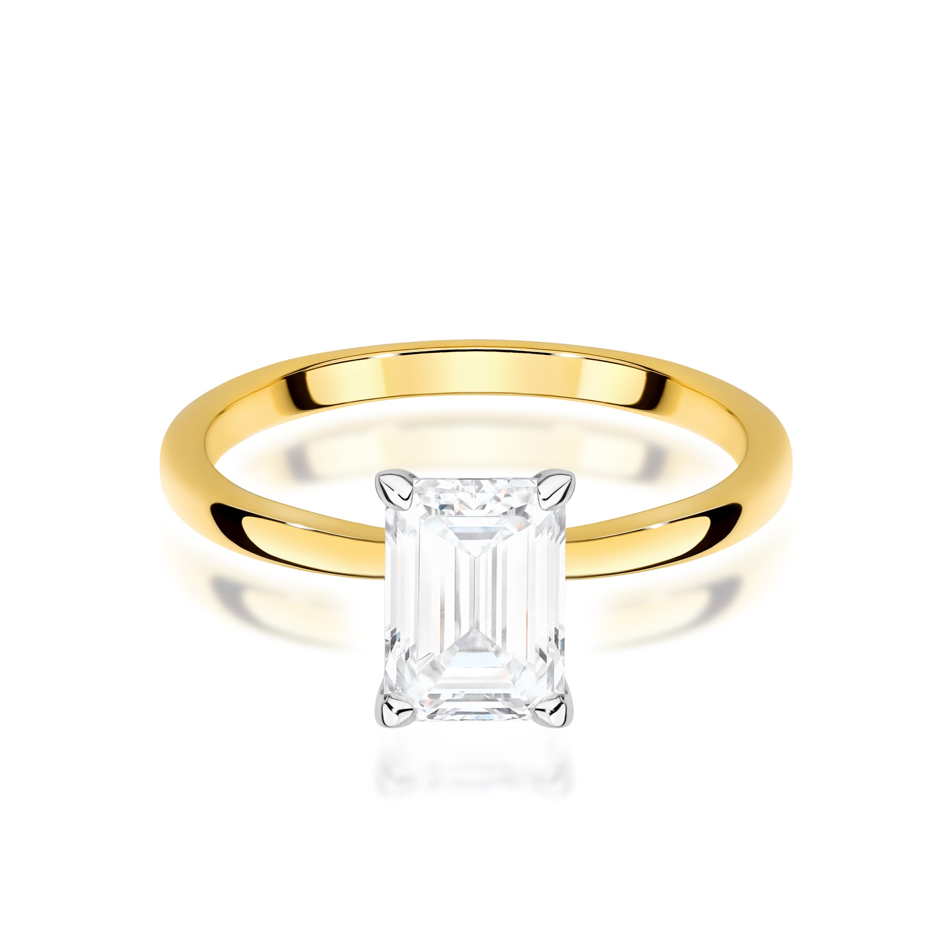 Inel Aur 14K cu Diamant de Laborator 1.00 ct