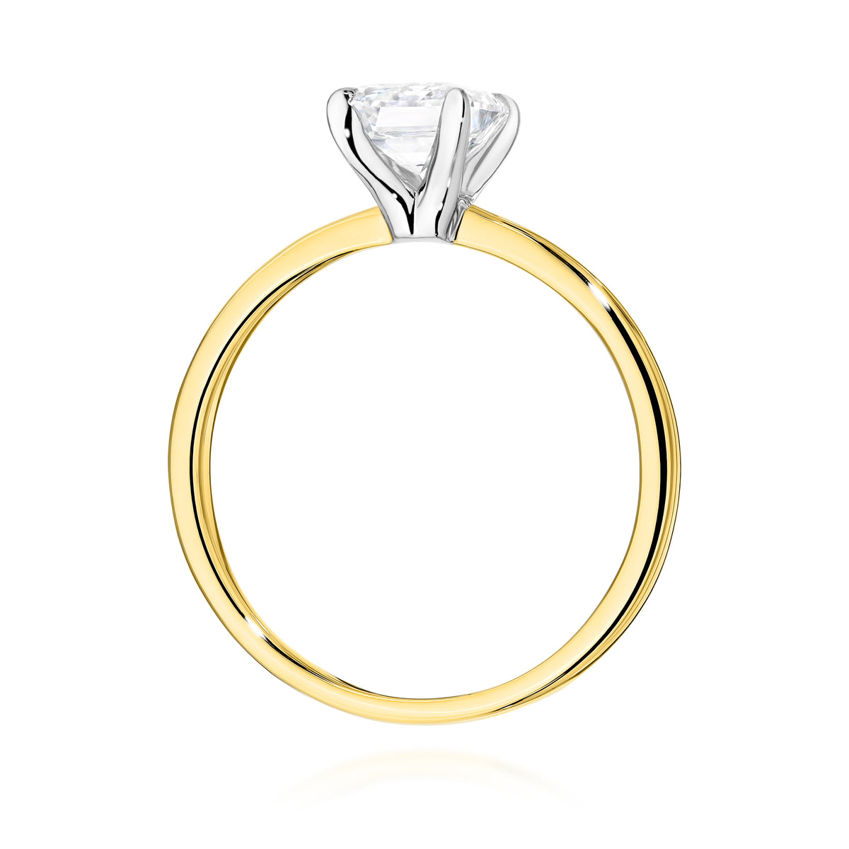 Inel Aur 9K cu Diamant Natural 1.00 ct