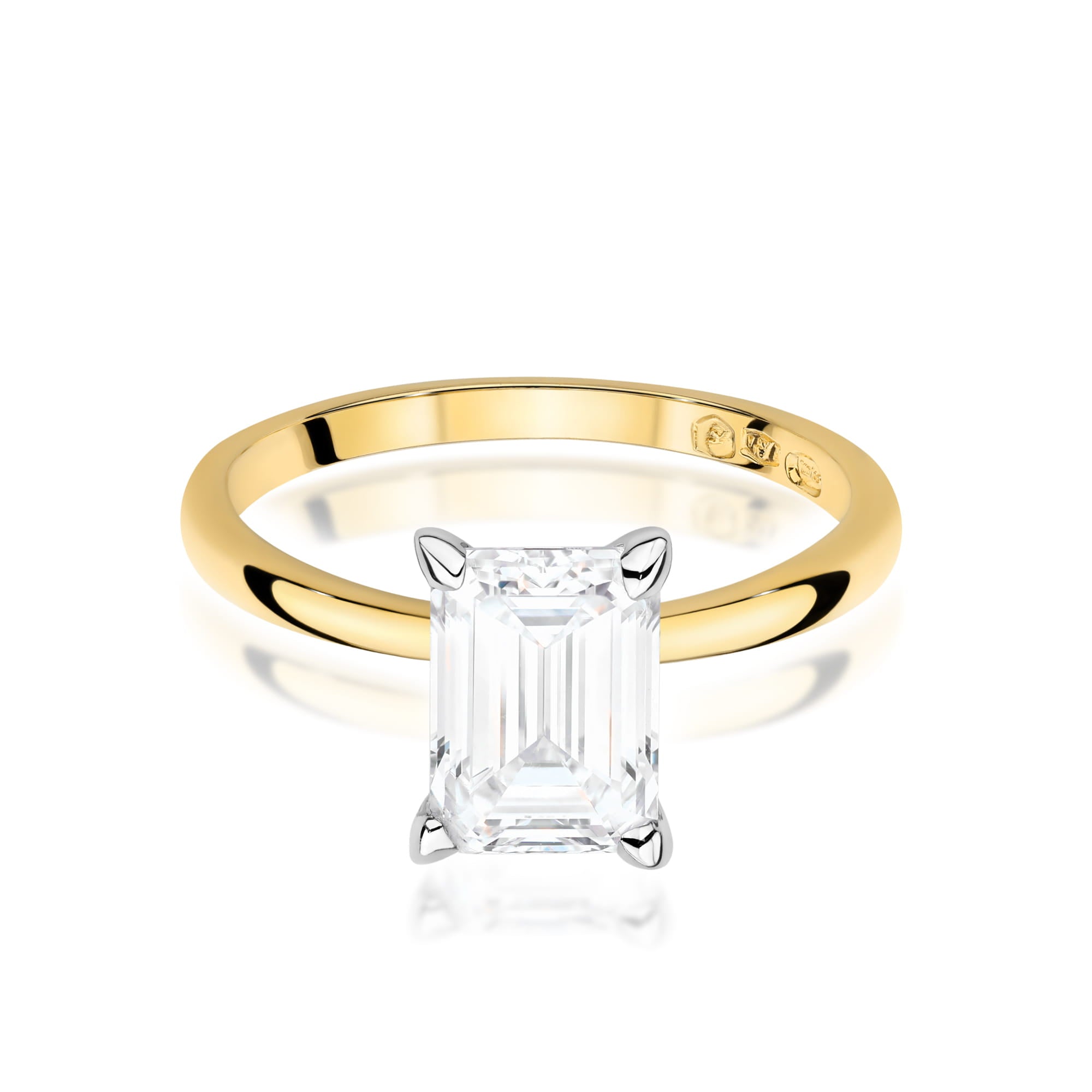 Inel Aur 9K cu Diamant de Laborator 2.00 ct