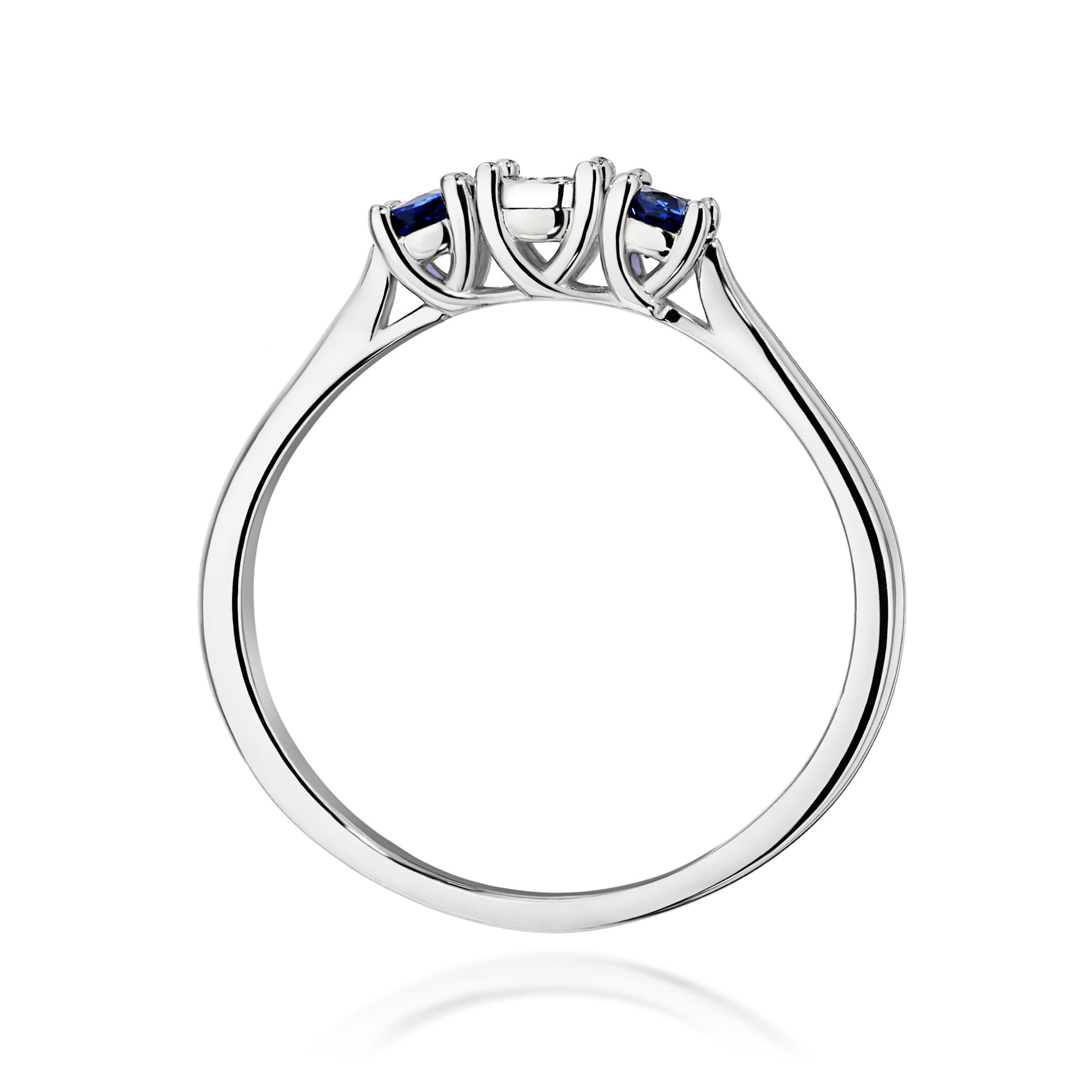 Inel Aur 9K cu Diamant Natural 0.03 ct
